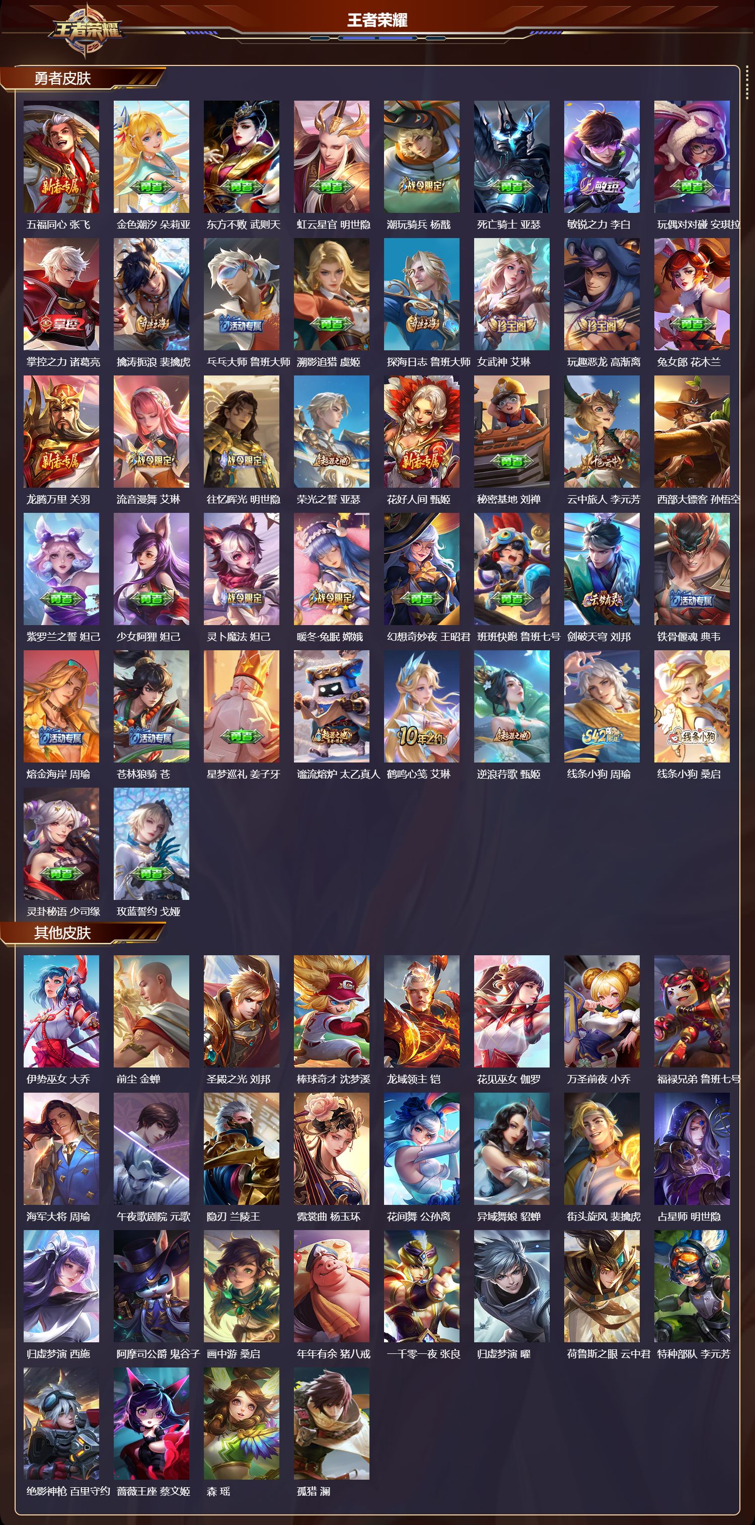 WZQM4304142王者荣耀账号详情图3