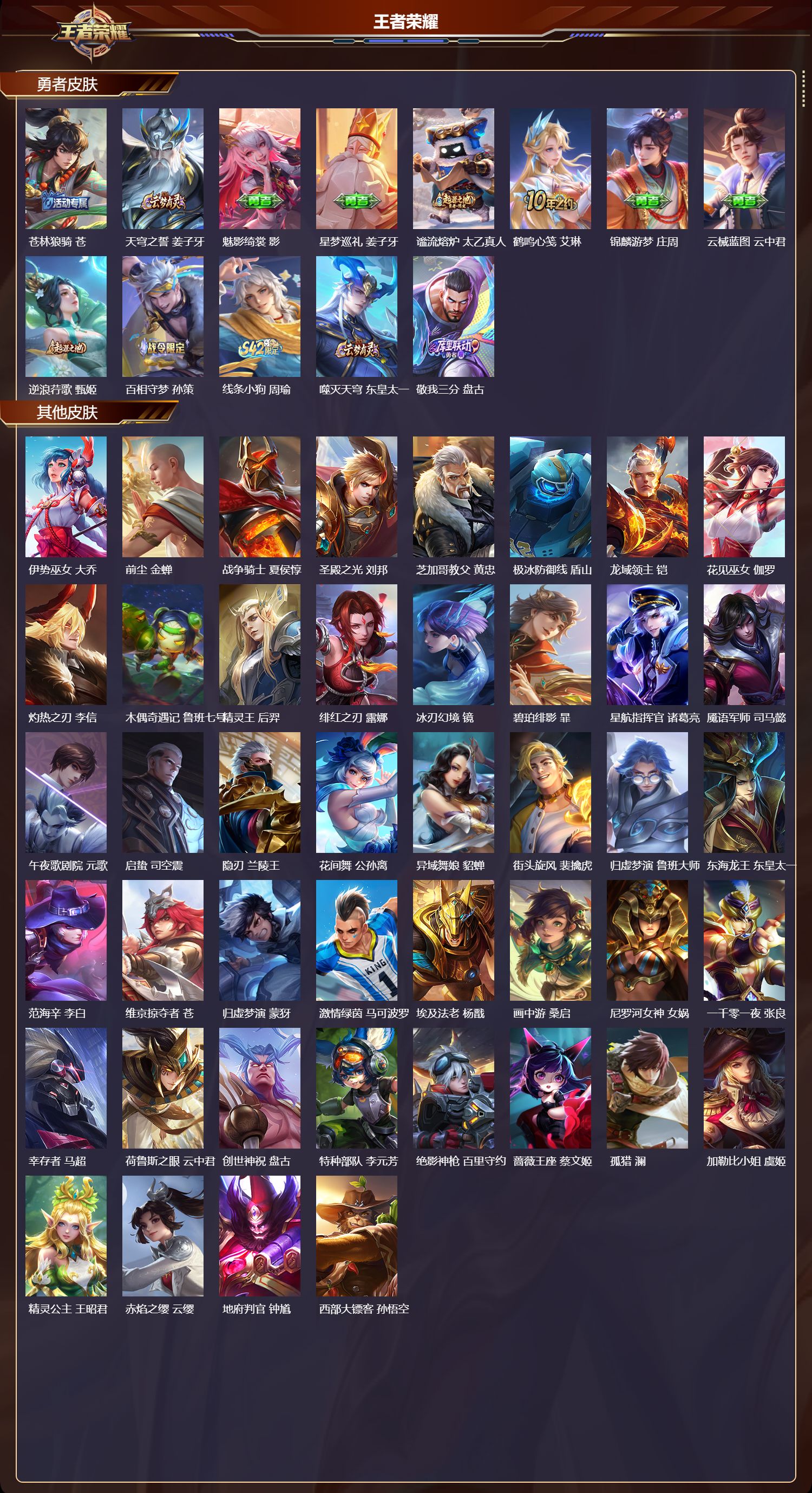 WZQM4303689王者荣耀账号详情图4