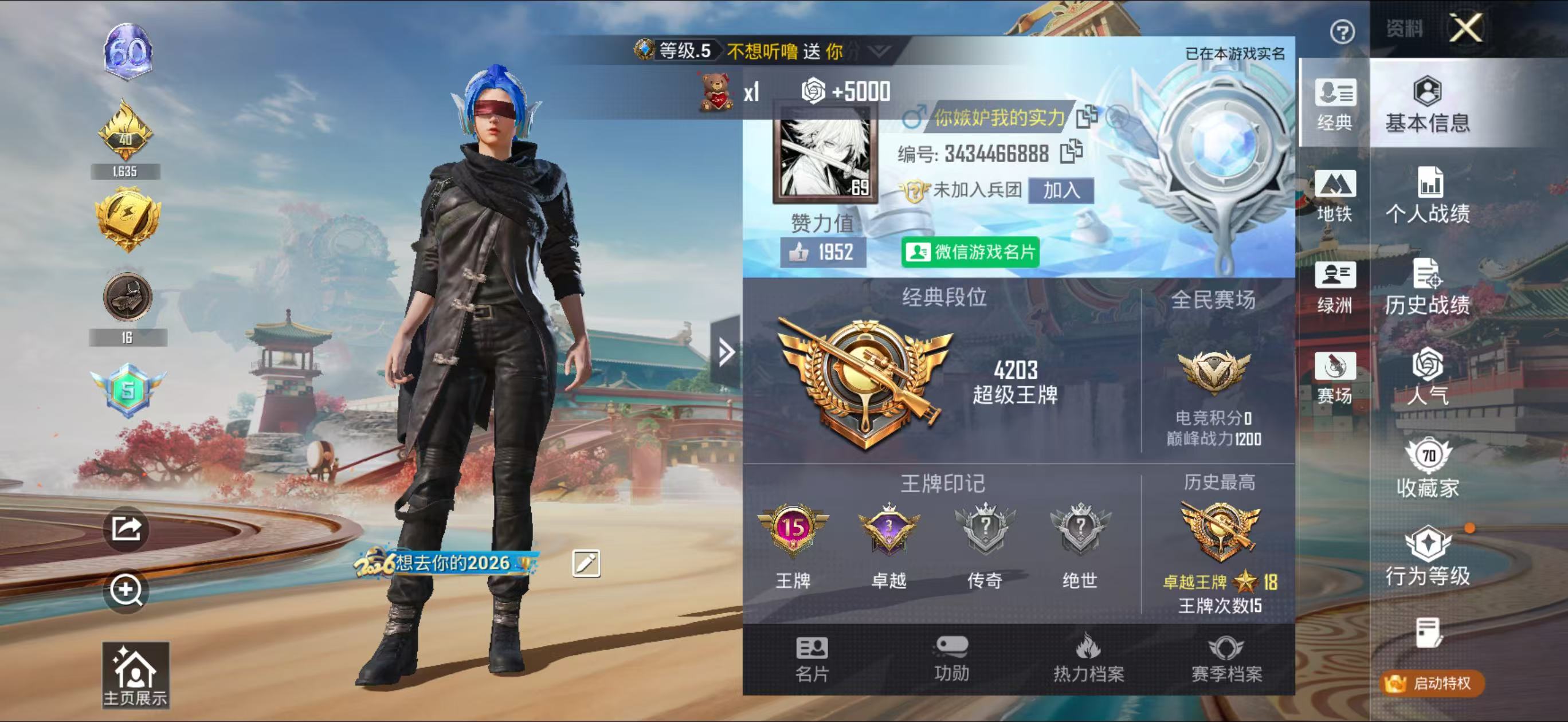 HPCMW4181953和平精英账号详情图2