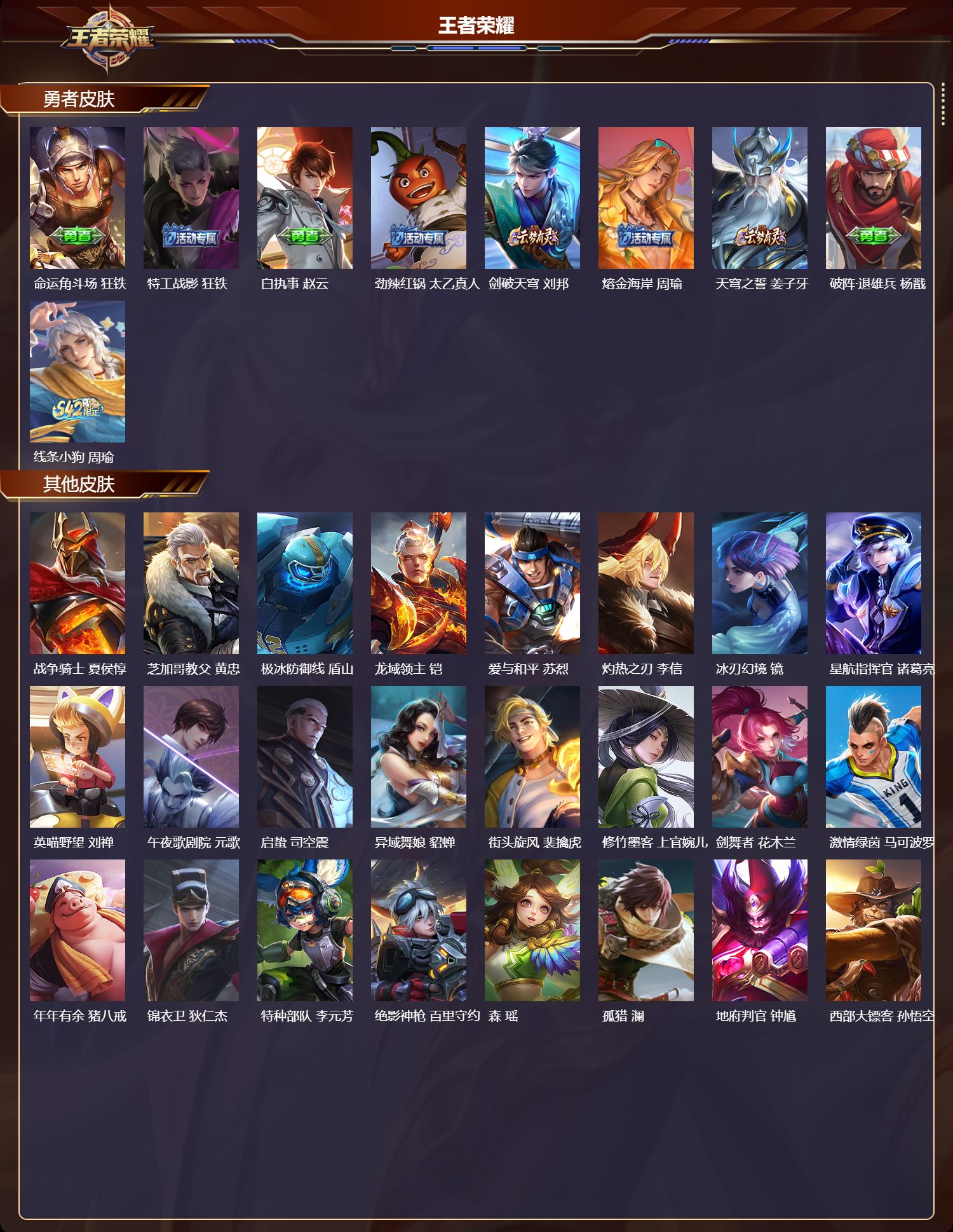 WZMK4303070王者荣耀账号详情图2