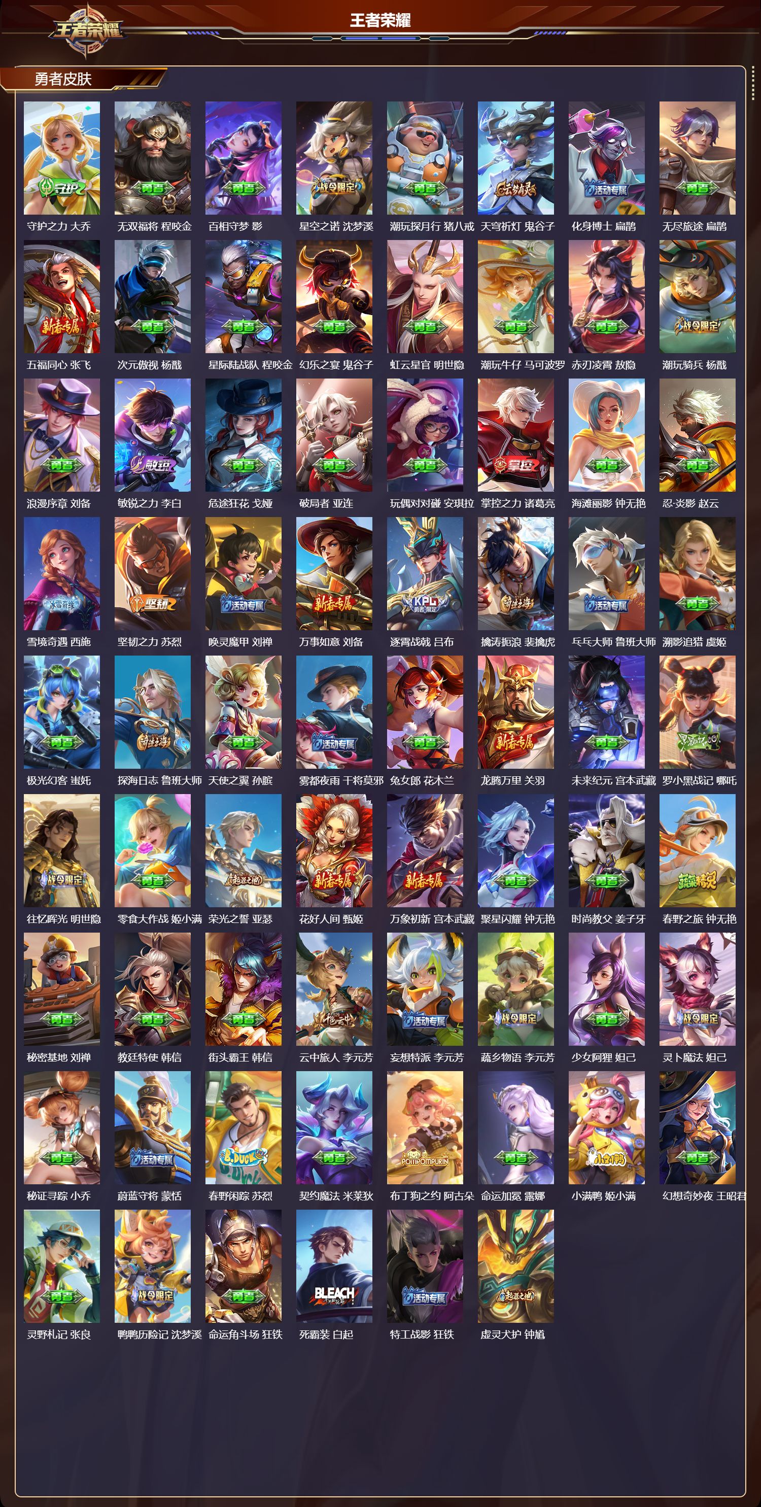 WZQM4303138王者荣耀账号详情图4