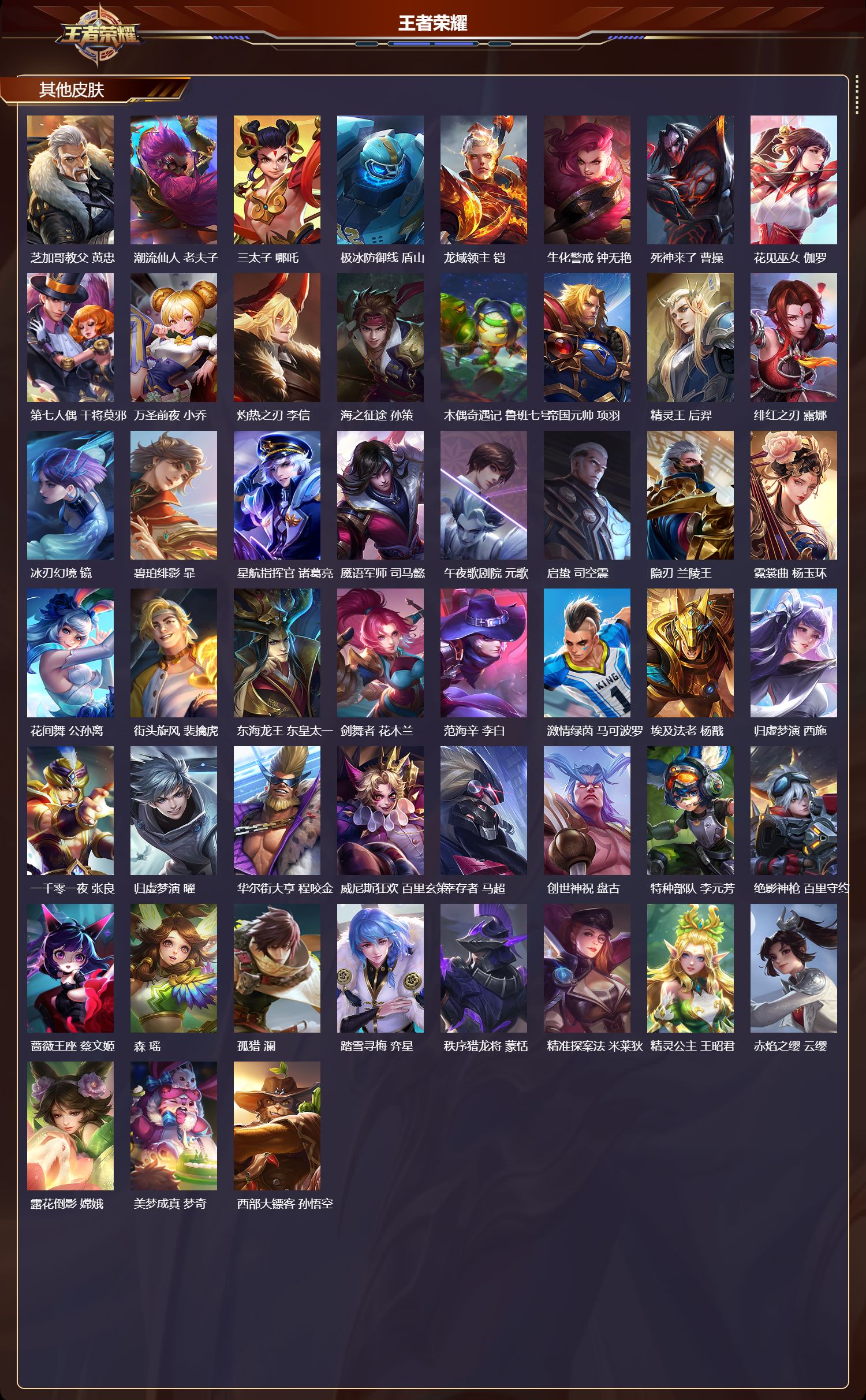 WZQM4305848王者荣耀账号详情图5