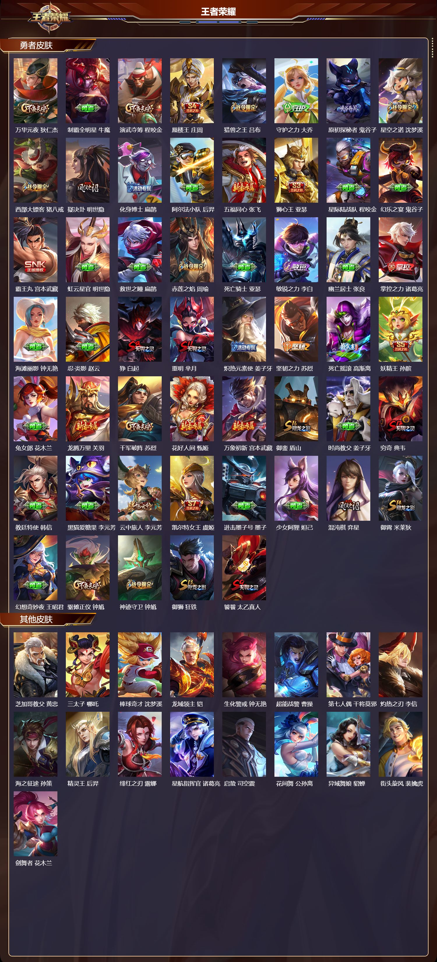 WZMK4306106王者荣耀账号详情图2 WZMK4306106王者荣耀账号详情图2