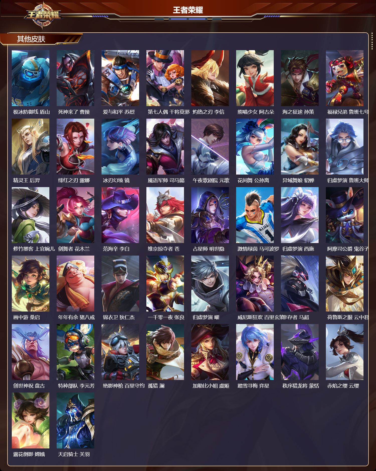 WZQM4305684王者荣耀账号详情图5