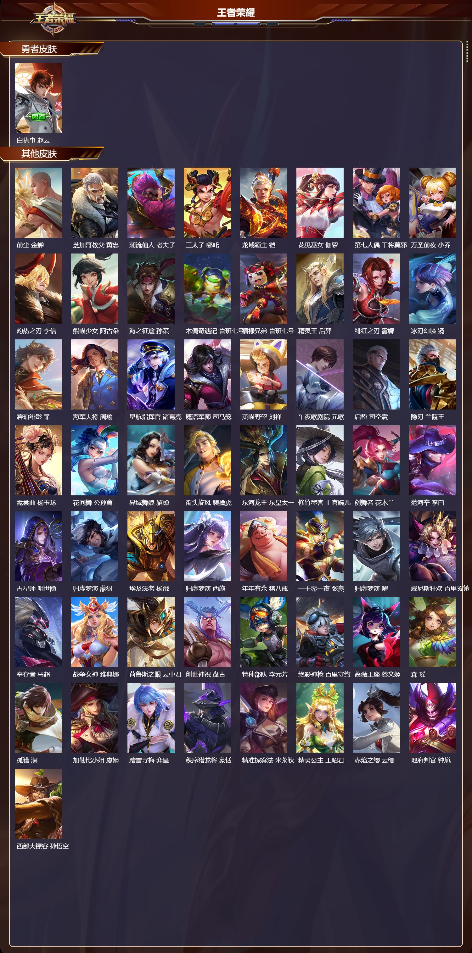 WZMK4305744王者荣耀账号详情图3