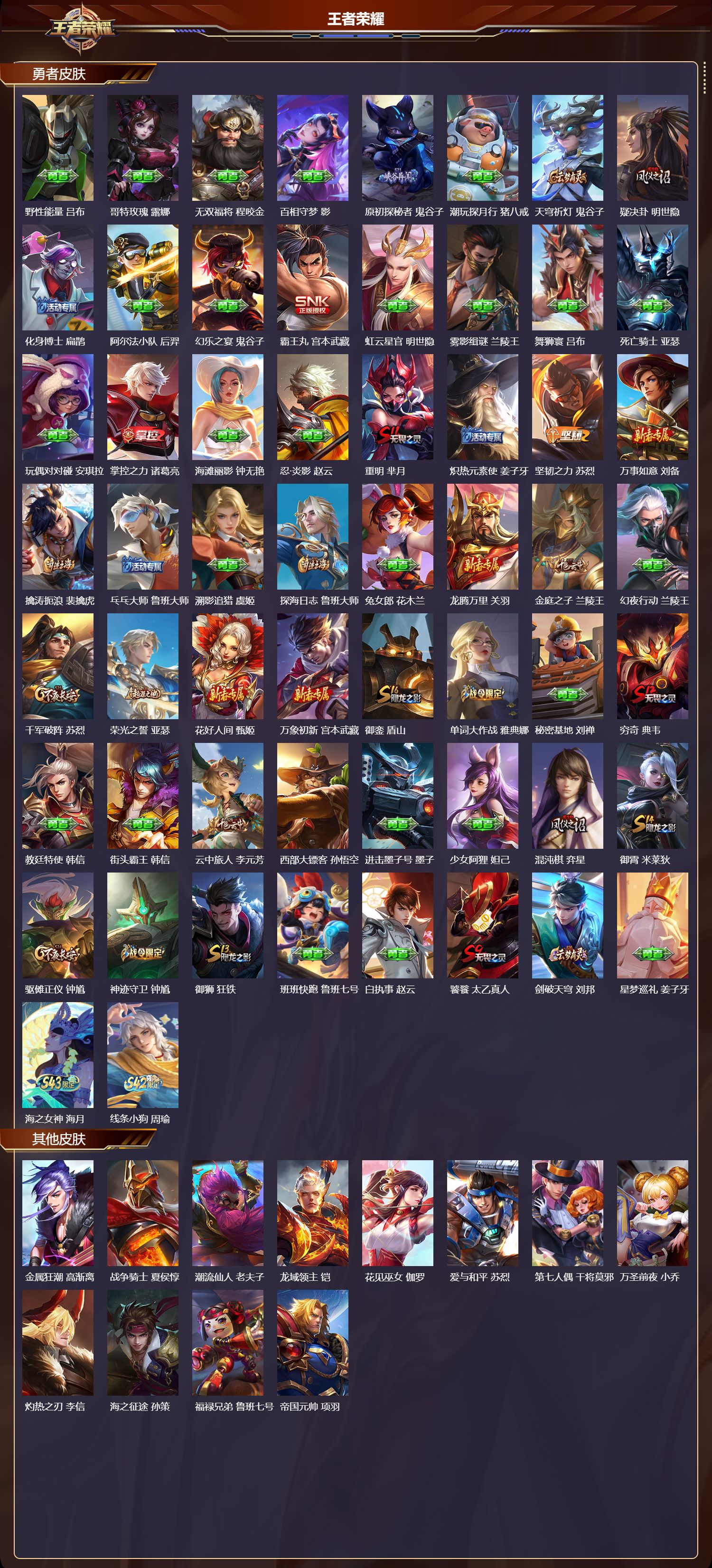 WZQM4305975王者荣耀账号详情图3 WZQM4305975王者荣耀账号详情图3