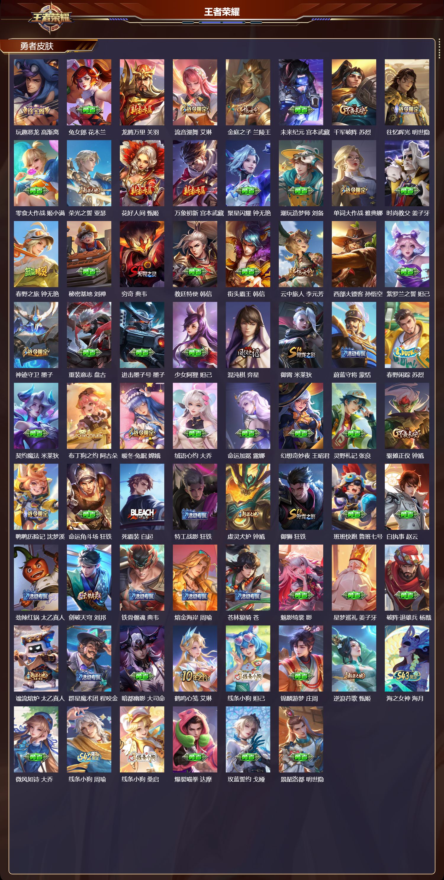 WZCMW4326170王者荣耀账号详情图11