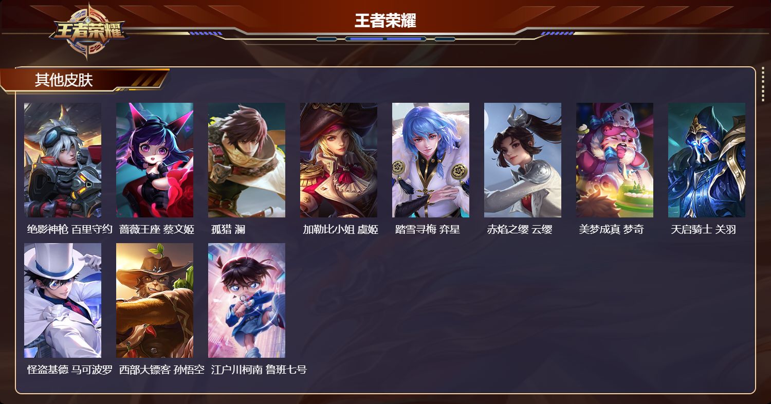 WZQM4305610王者荣耀账号详情图7