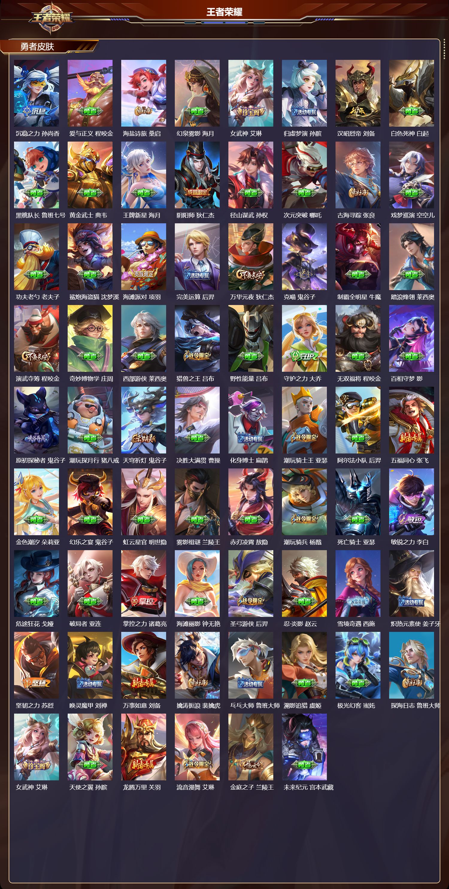 WZQM4306041王者荣耀账号详情图4