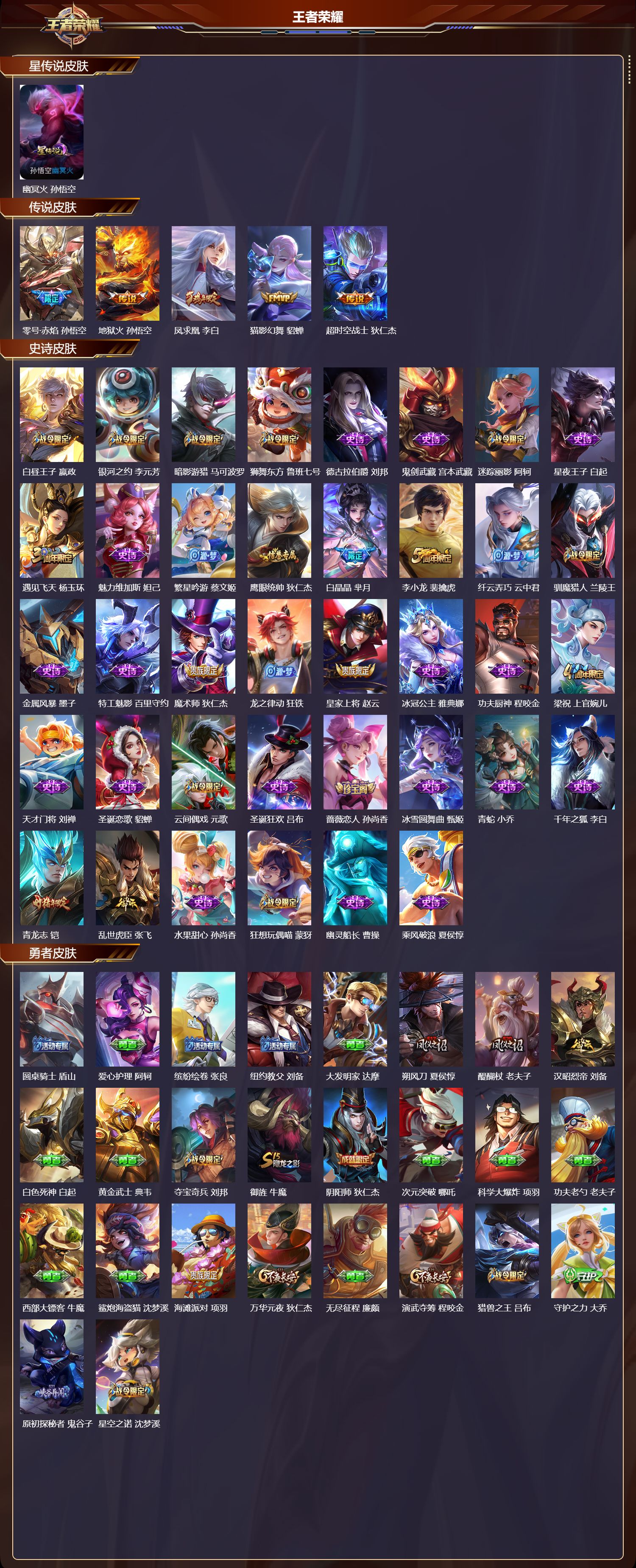 WZMK4305671王者荣耀账号详情图1 WZMK4305671王者荣耀账号详情图1