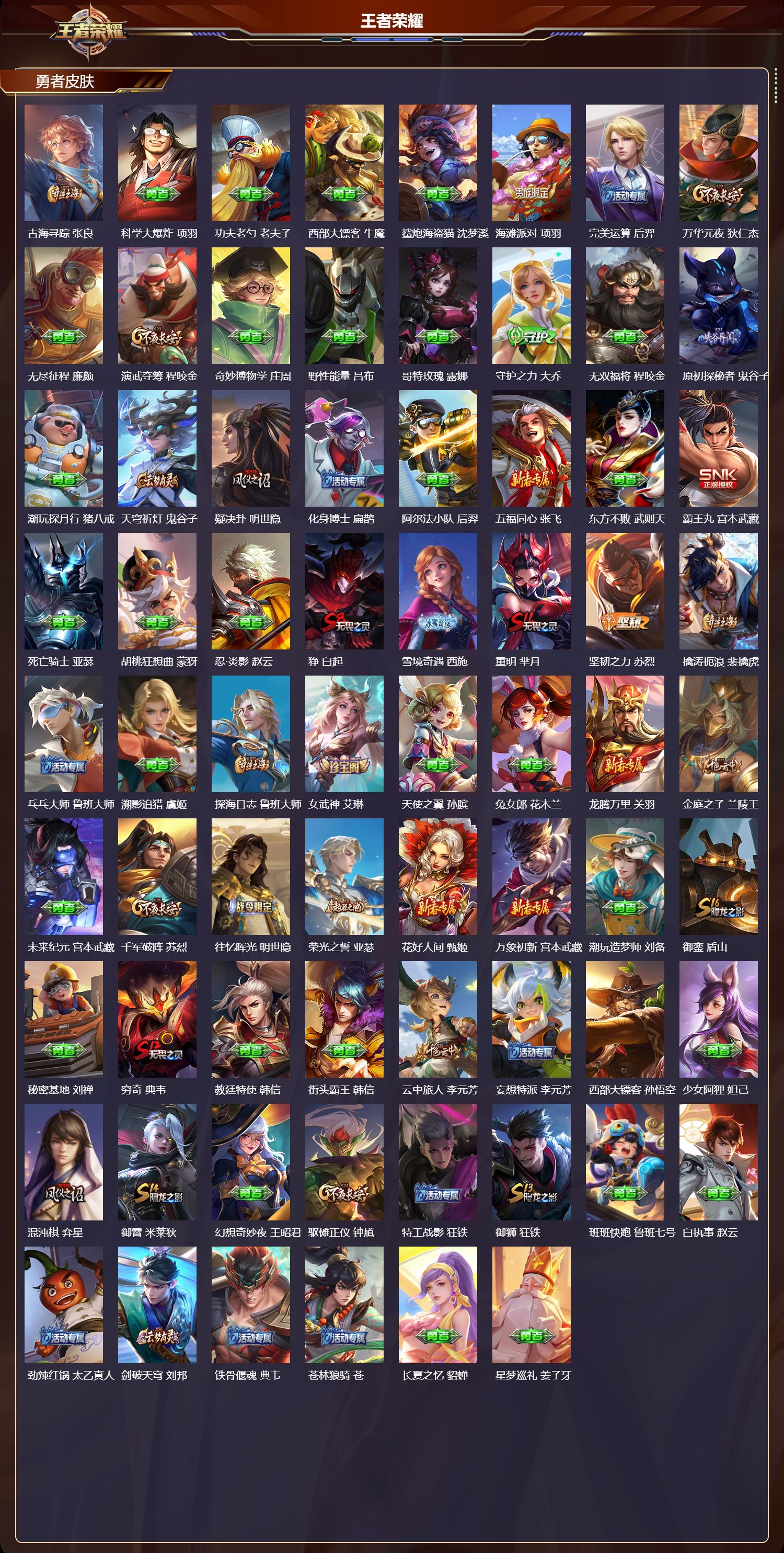 WZMK4306079王者荣耀账号详情图2