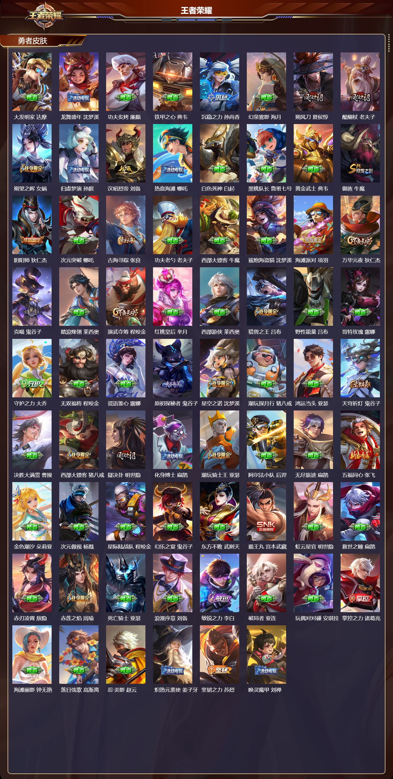 WZCMW4326005王者荣耀账号详情图7