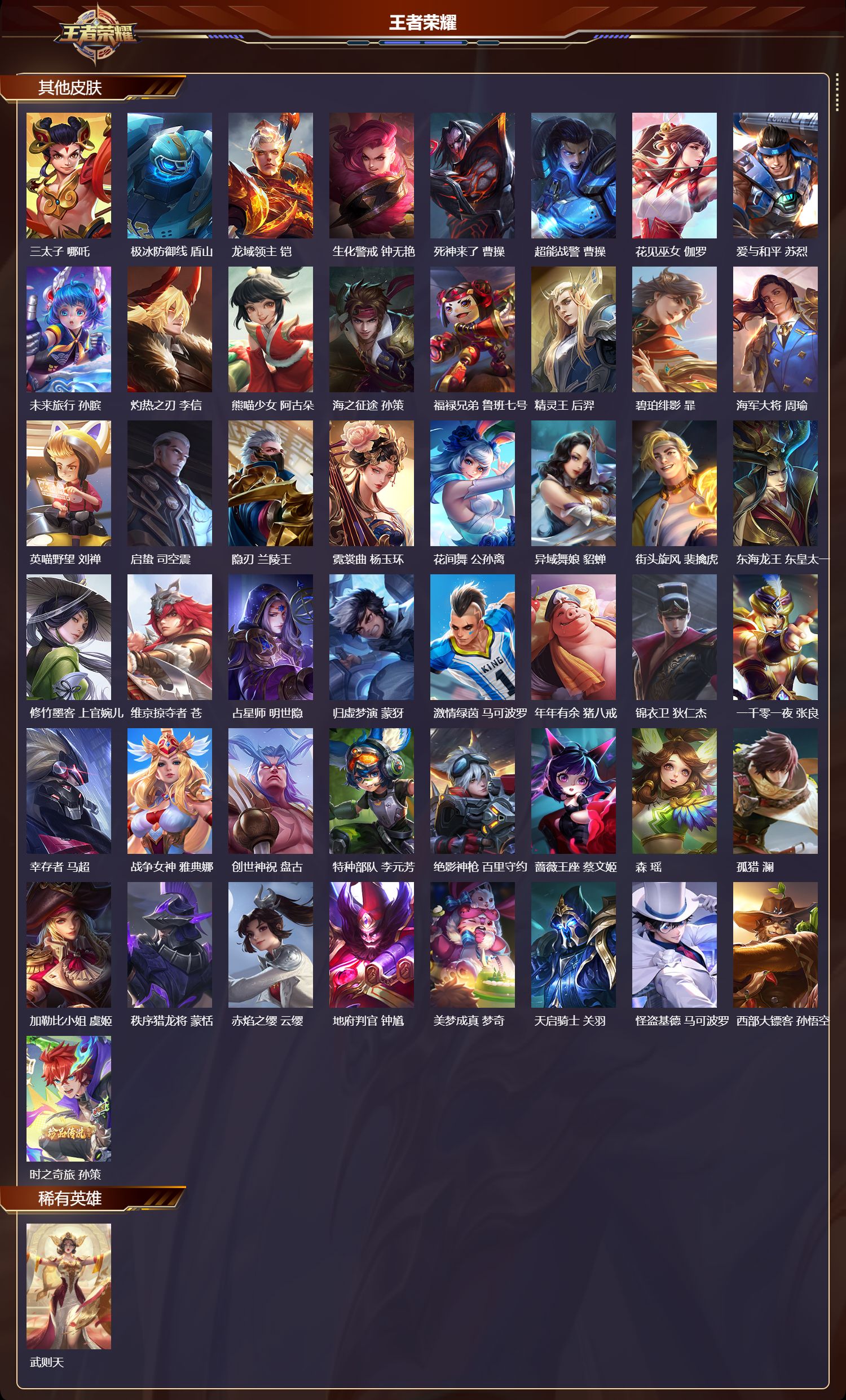 WZMK4305793王者荣耀账号详情图5