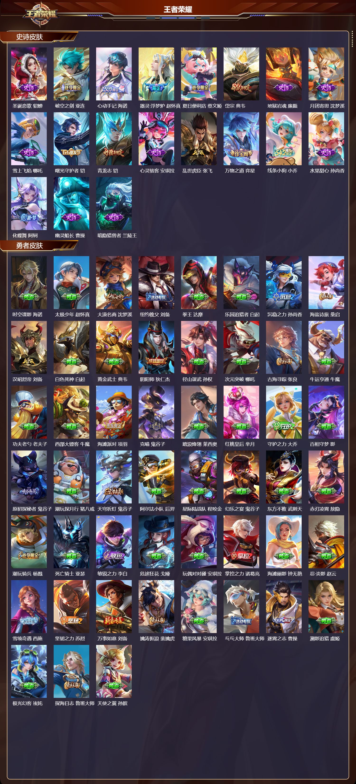 WZQM4304929王者荣耀账号详情图3