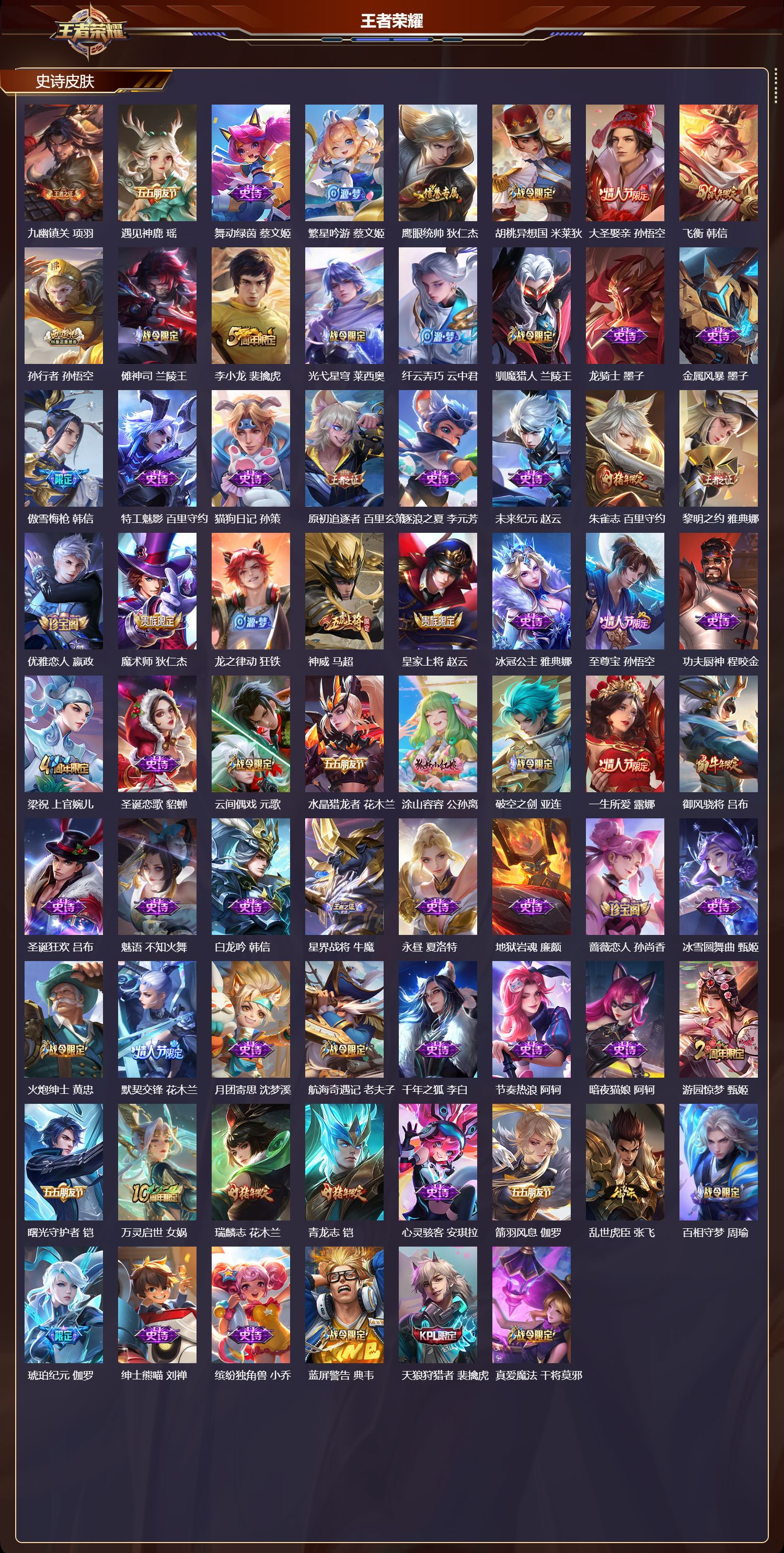 WZCMW4326024王者荣耀账号详情图6