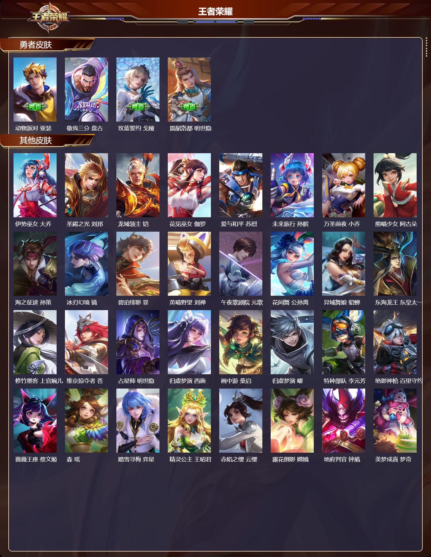 WZQM4305685王者荣耀账号详情图4