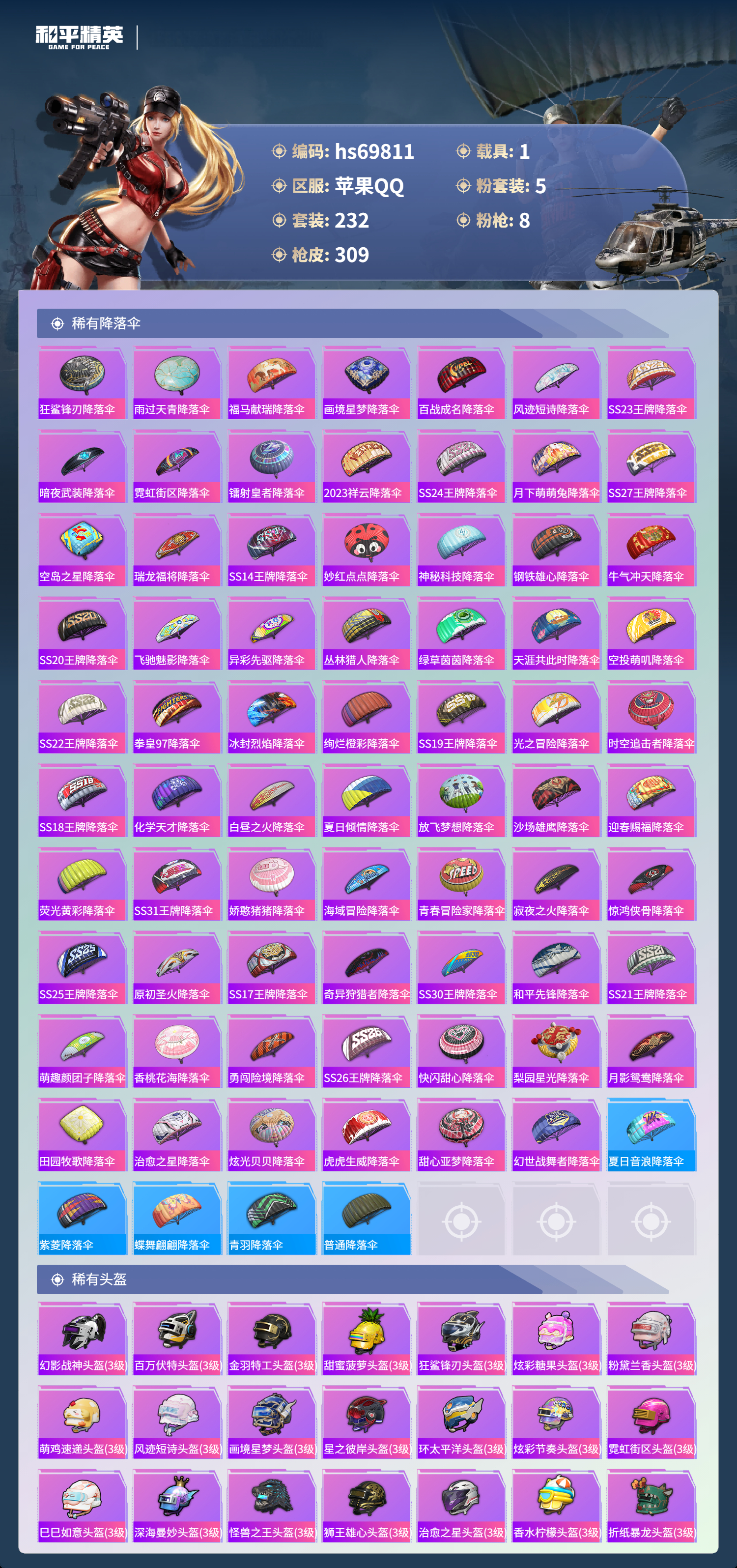 HPCMW4187477和平精英账号详情图11