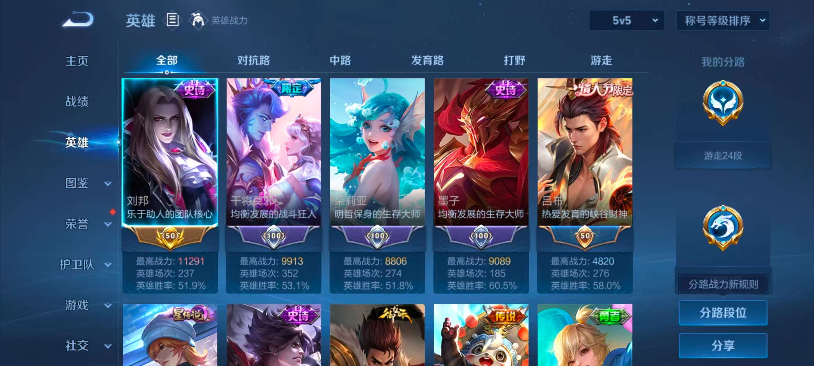 WZCMW4326170王者荣耀账号详情图6