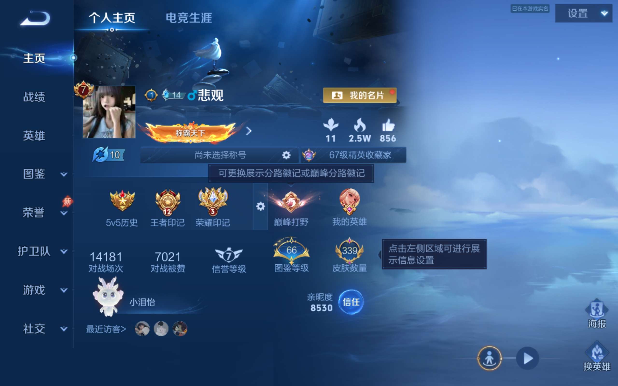 WZCMW4326373王者荣耀账号详情图1