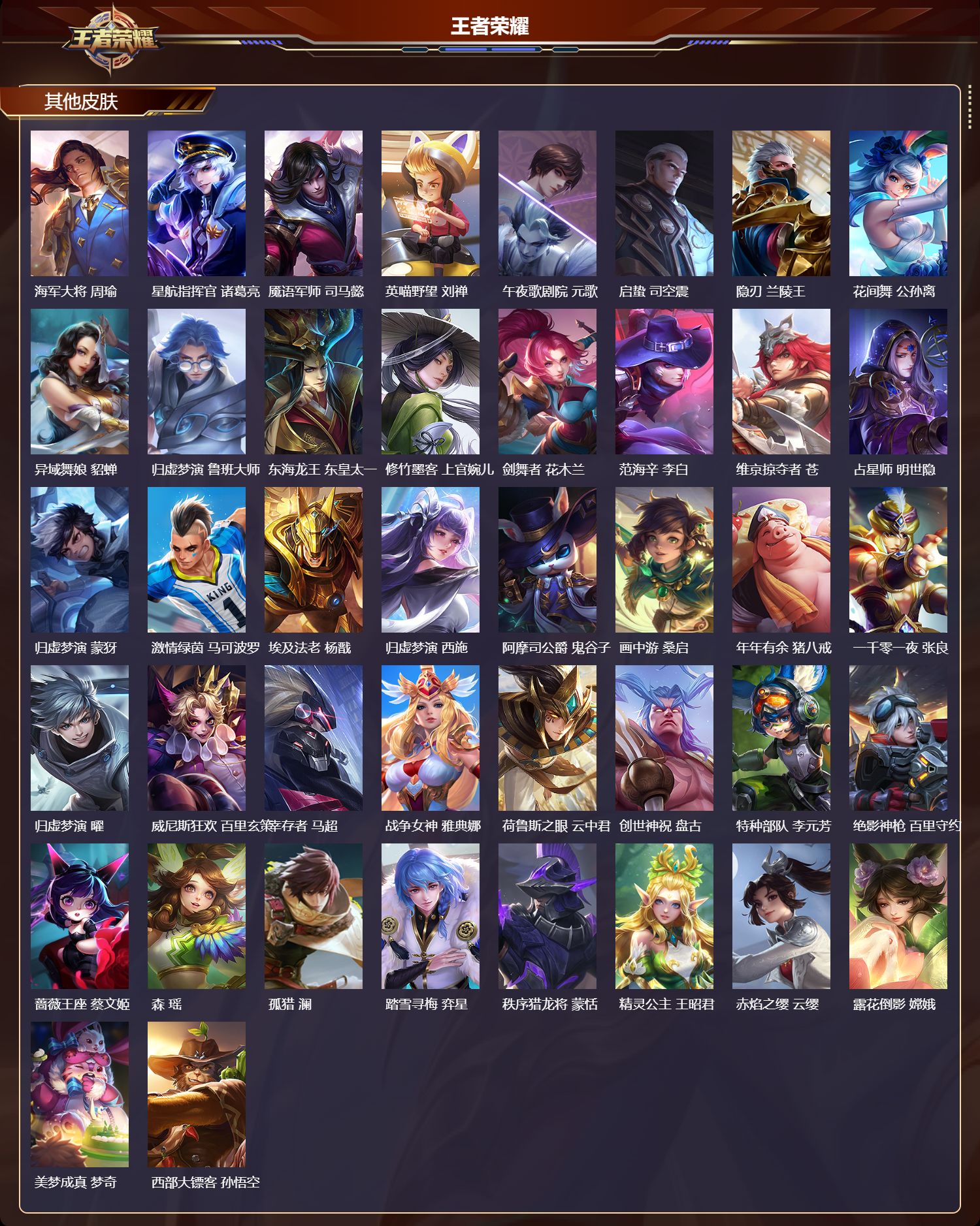 WZMK4305965王者荣耀账号详情图4