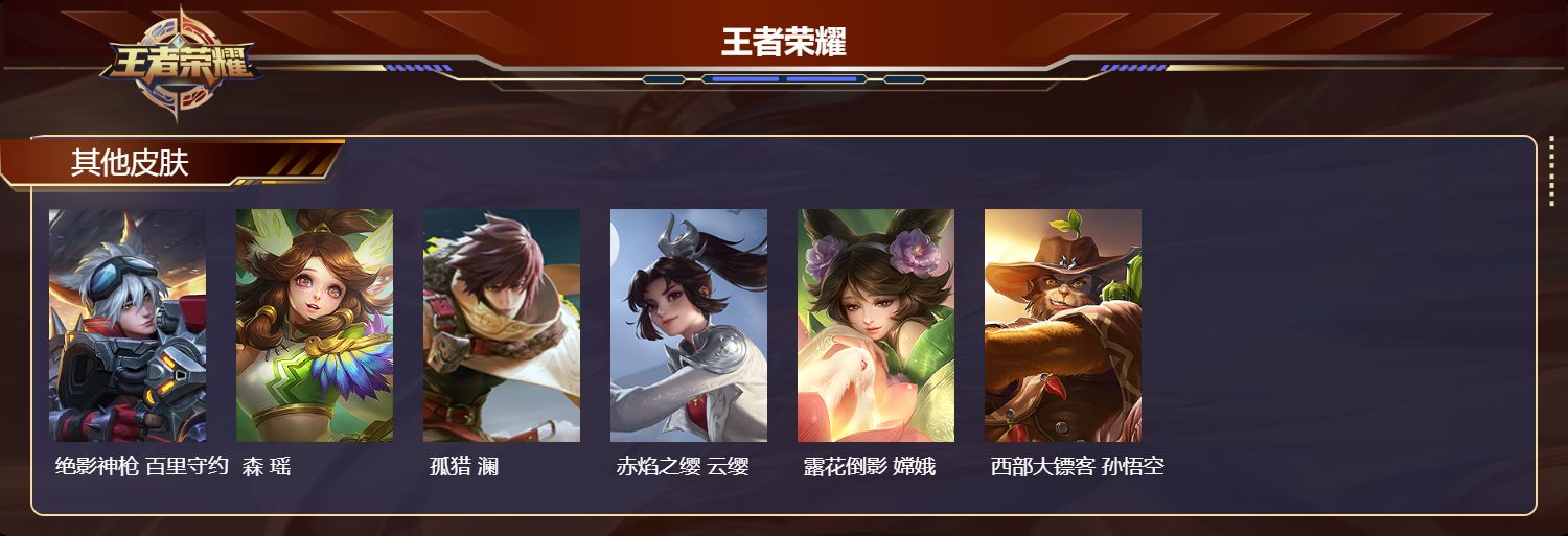 WZLX4306524王者荣耀账号详情图3