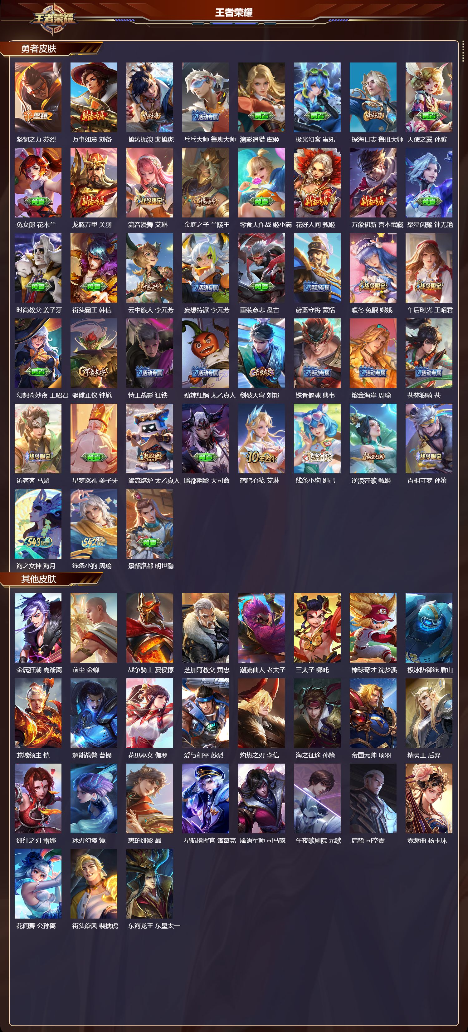 WZQM4305649王者荣耀账号详情图4