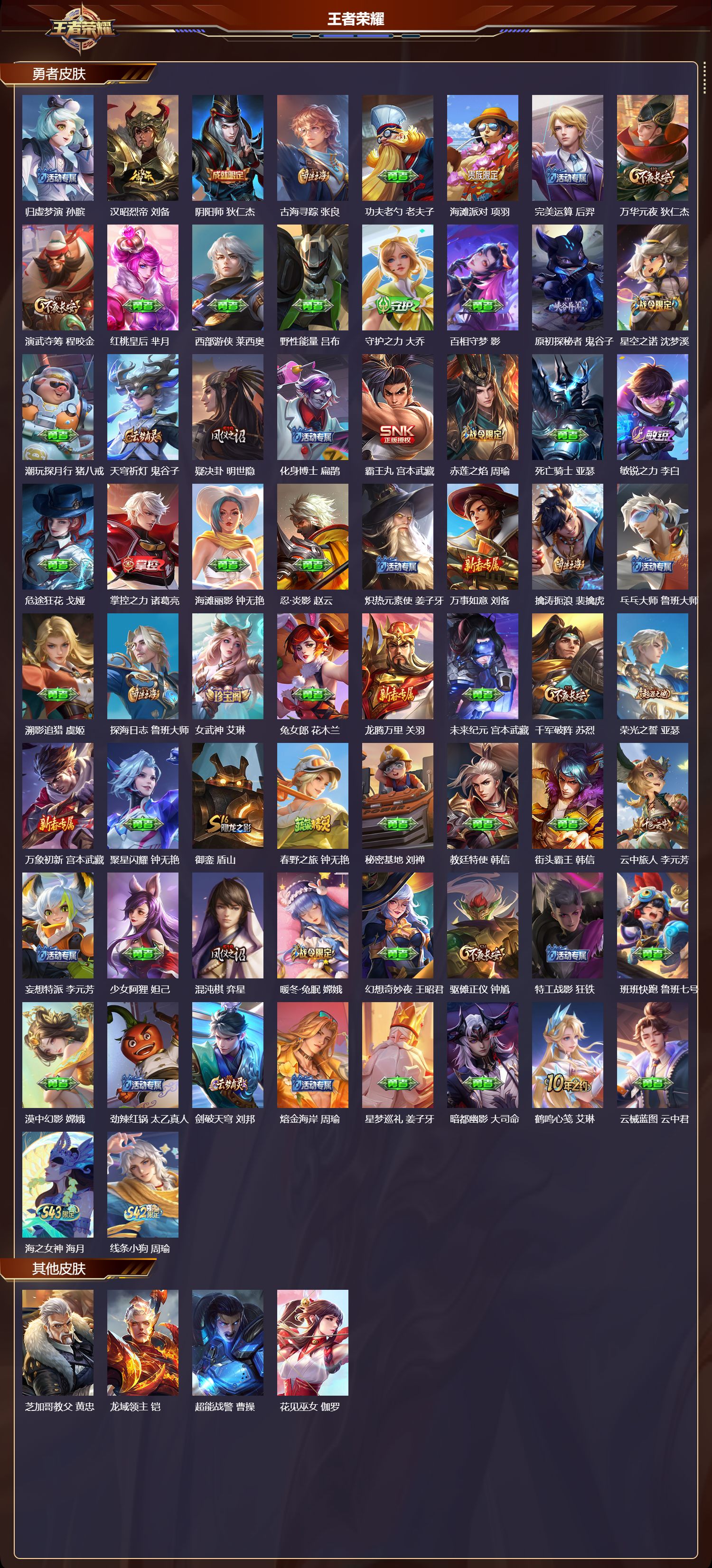 WZMK4305956王者荣耀账号详情图2