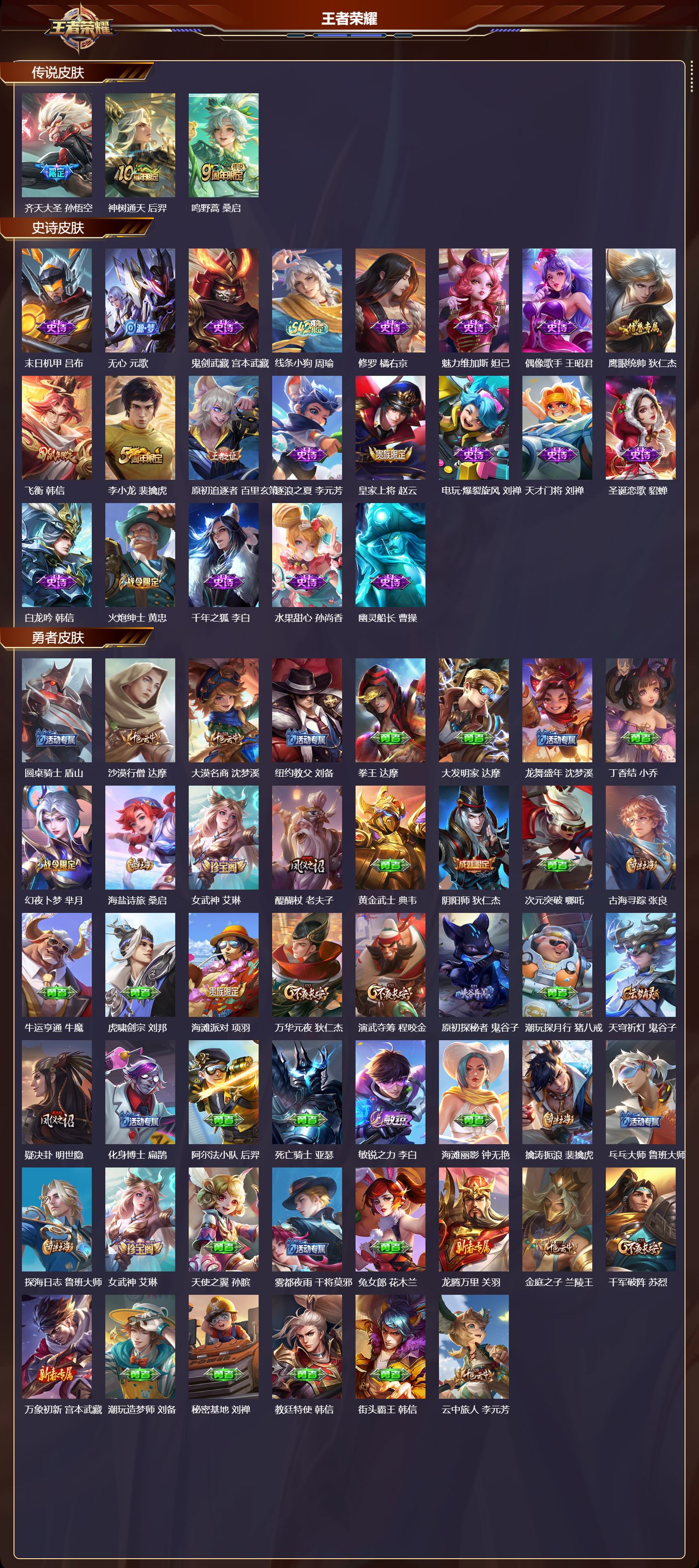 WZMK4308593王者荣耀账号详情图1 WZMK4308593王者荣耀账号详情图1