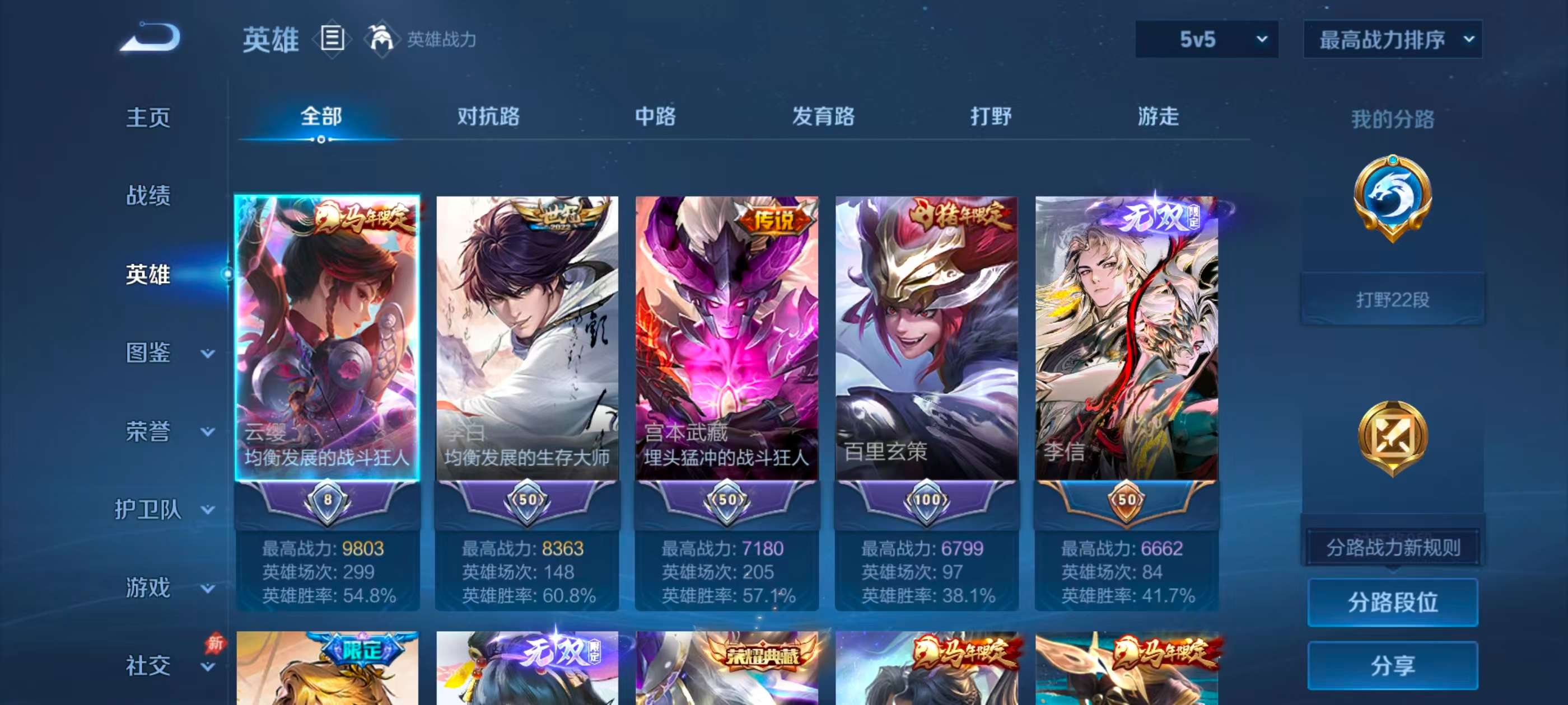 WZCMW4327622王者荣耀账号详情图4