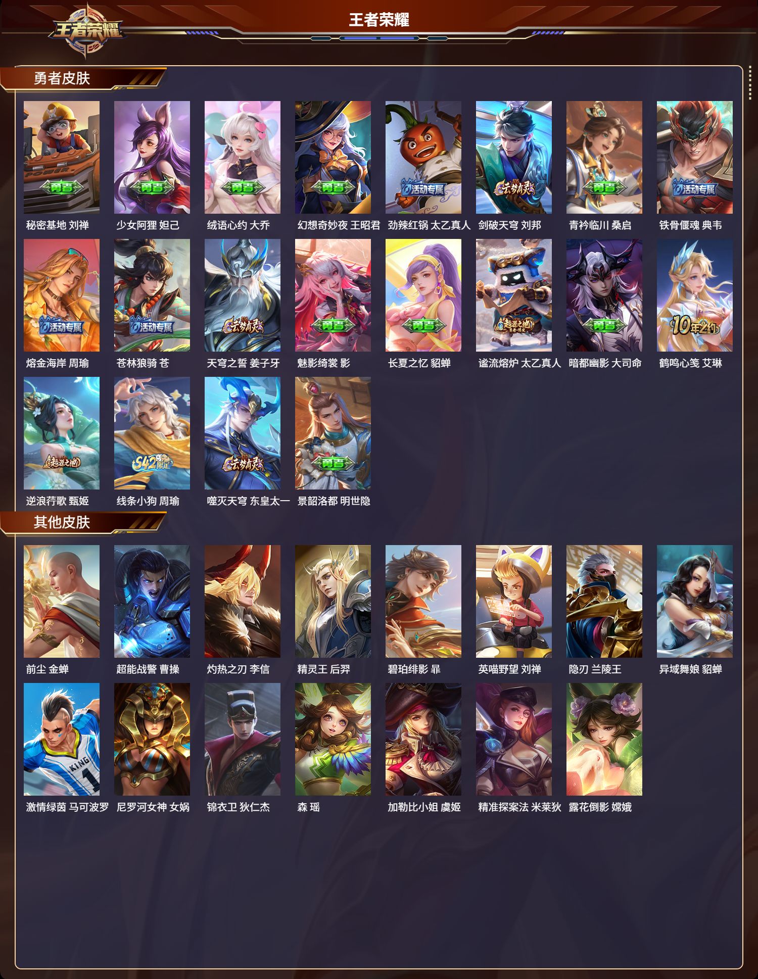 WZCMW4311228王者荣耀账号详情图4