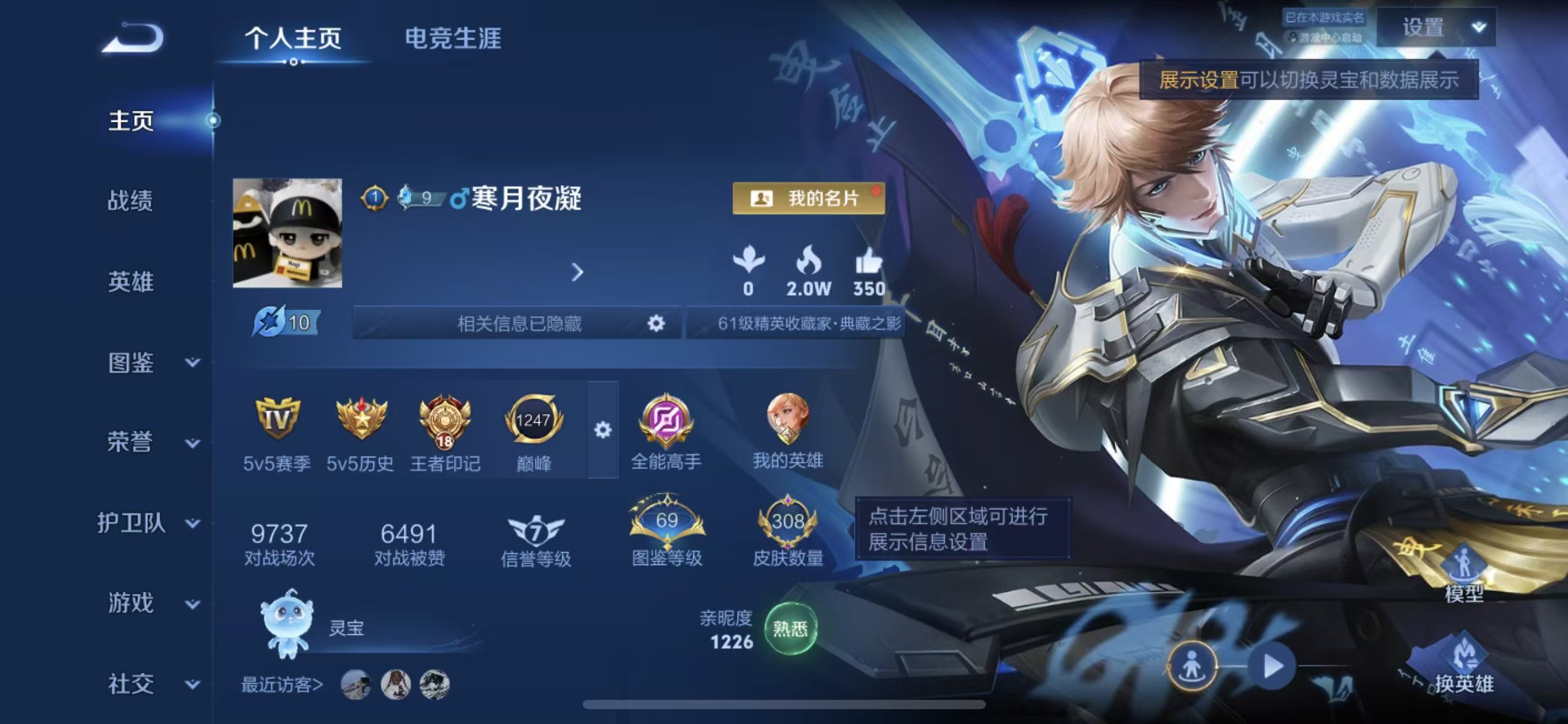 WZCMW4327635王者荣耀账号详情图1