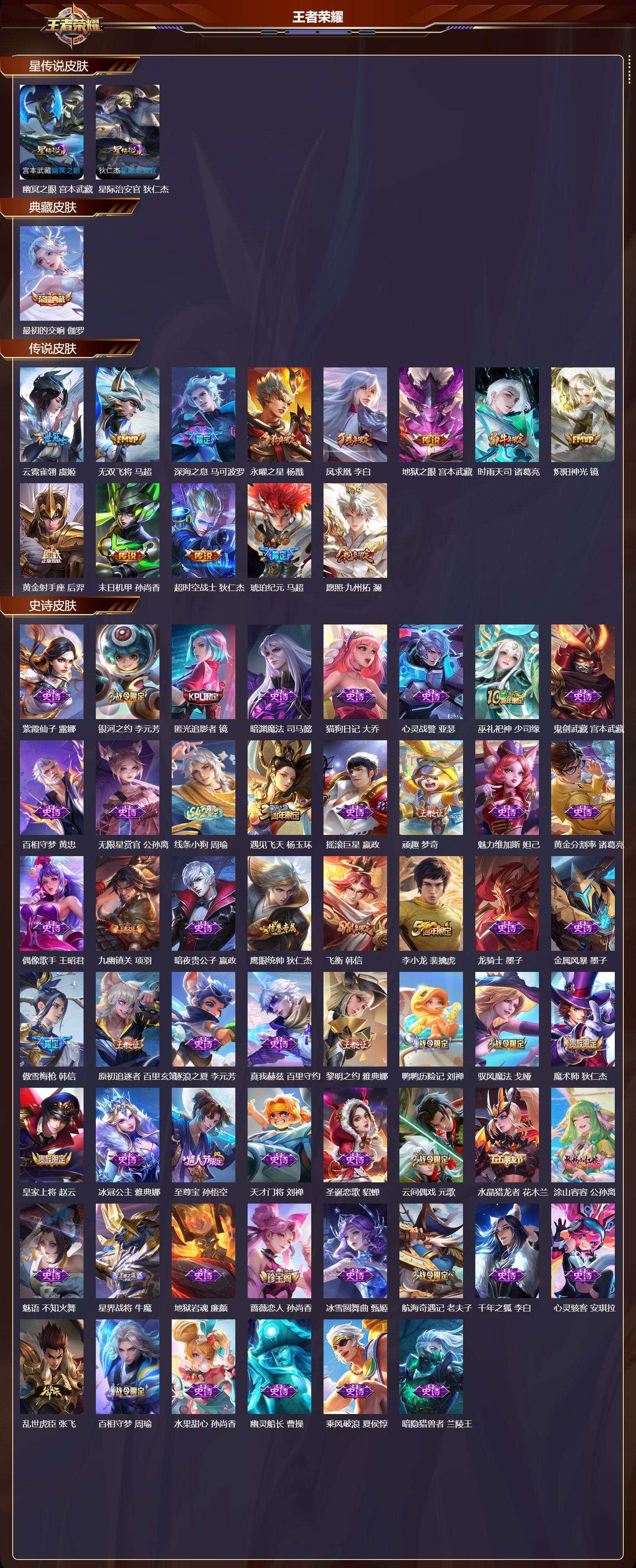 WZQM4308565王者荣耀账号详情图2