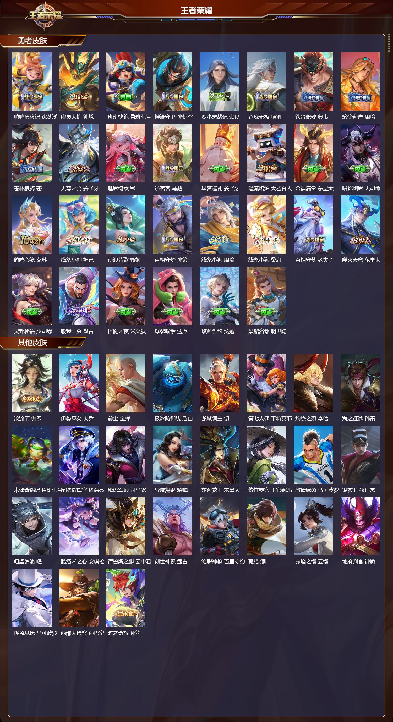 WZMK4308932王者荣耀账号详情图3