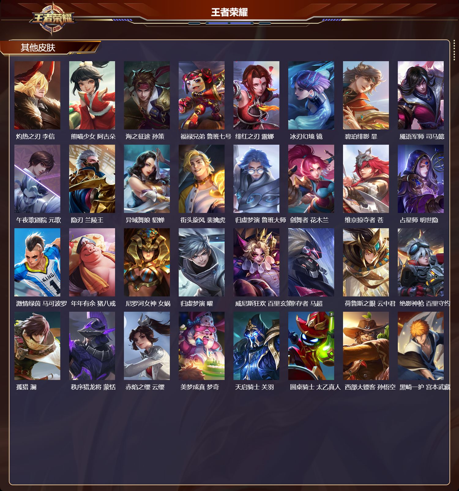 WZQM4308761王者荣耀账号详情图4