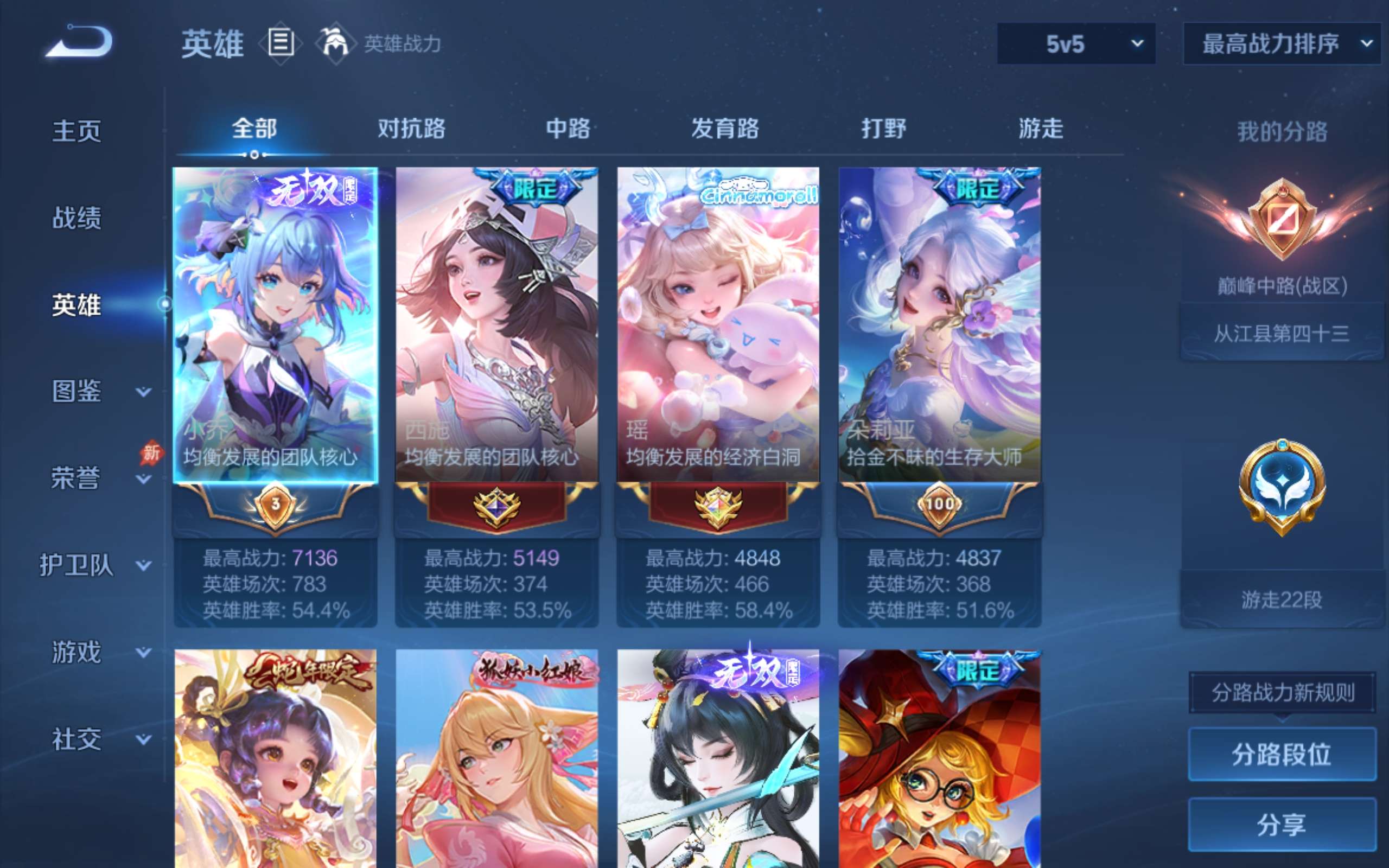 WZCMW4328344王者荣耀账号详情图2