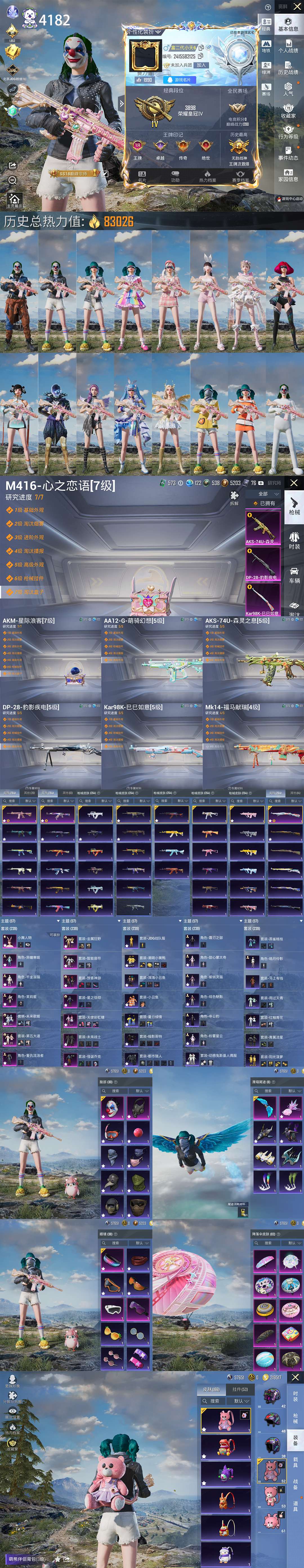 HPCMW4188599和平精英账号详情图1