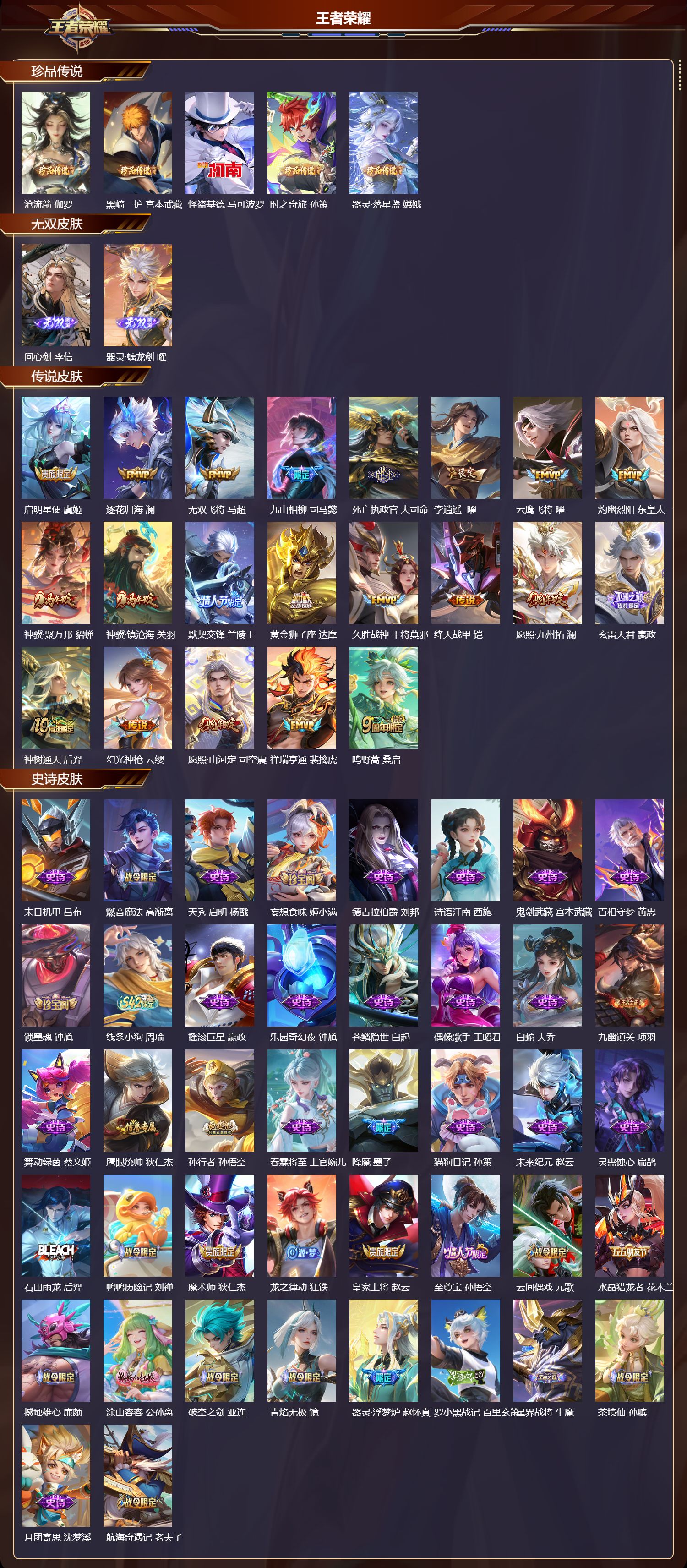 WZQM4308753王者荣耀账号详情图2