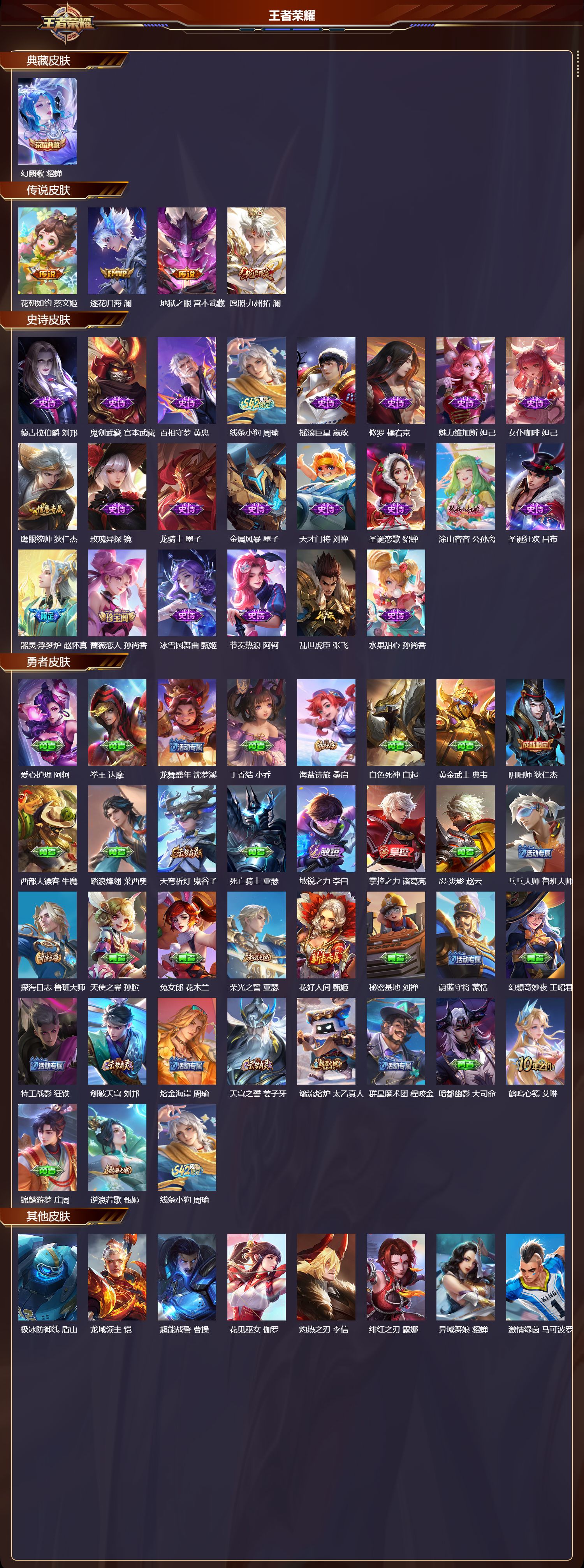 WZCMW4329520王者荣耀账号详情图1