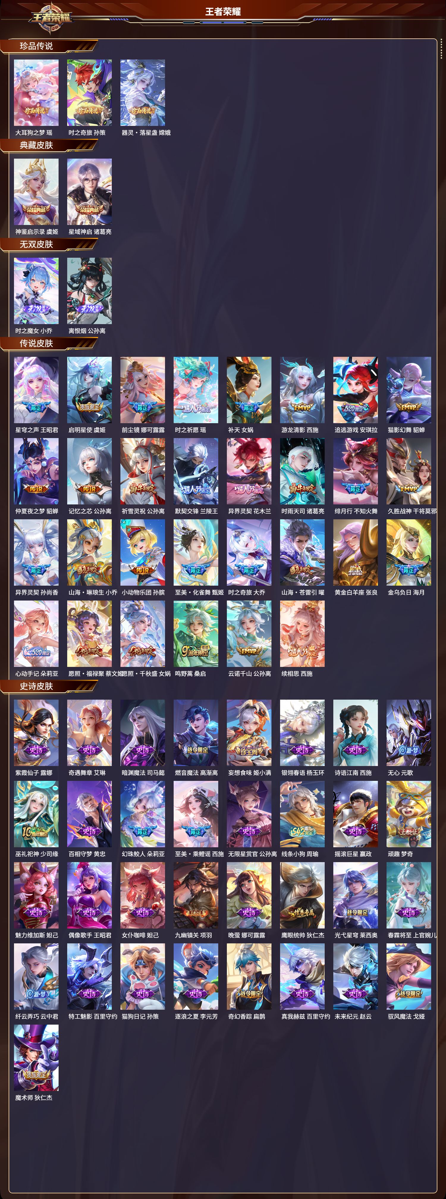 WZCMW4311327王者荣耀账号详情图10