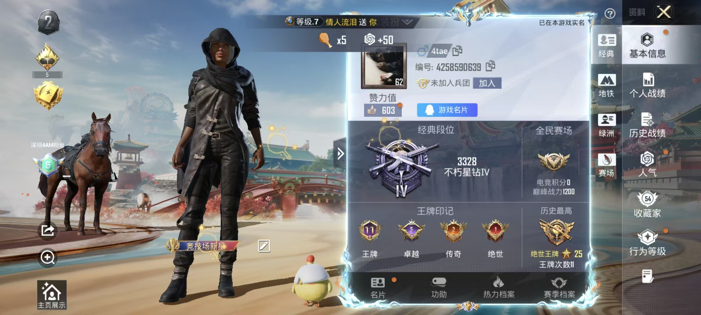 HPCMW4186937和平精英账号详情图2