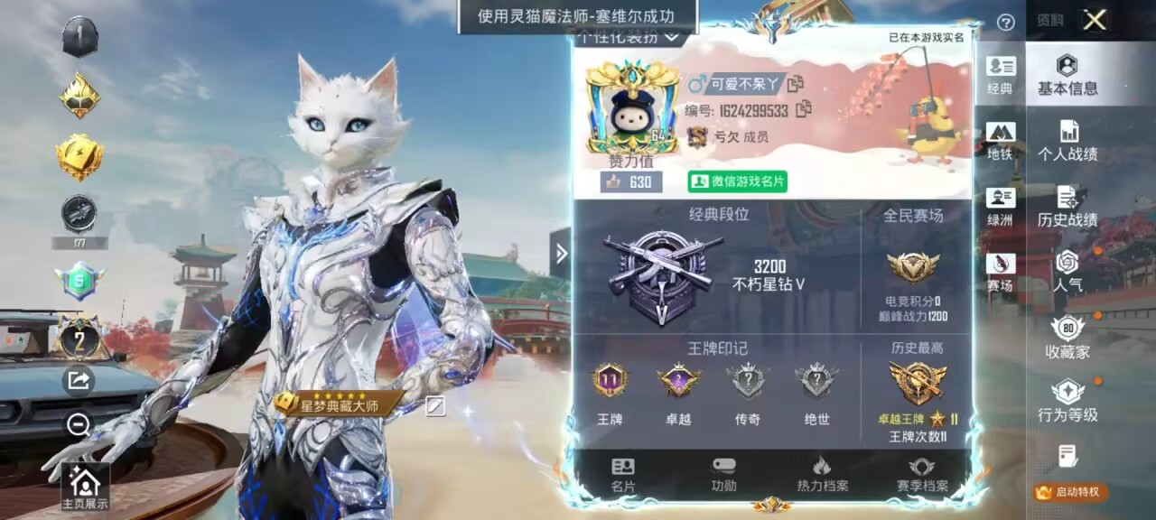 HPCMW4187335和平精英账号详情图2