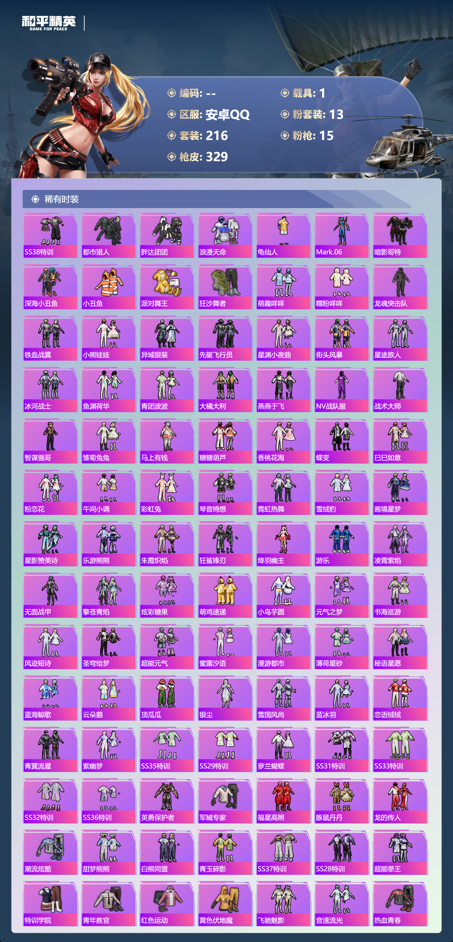 HPLX4175980和平精英账号详情图2 HPLX4175980和平精英账号详情图2