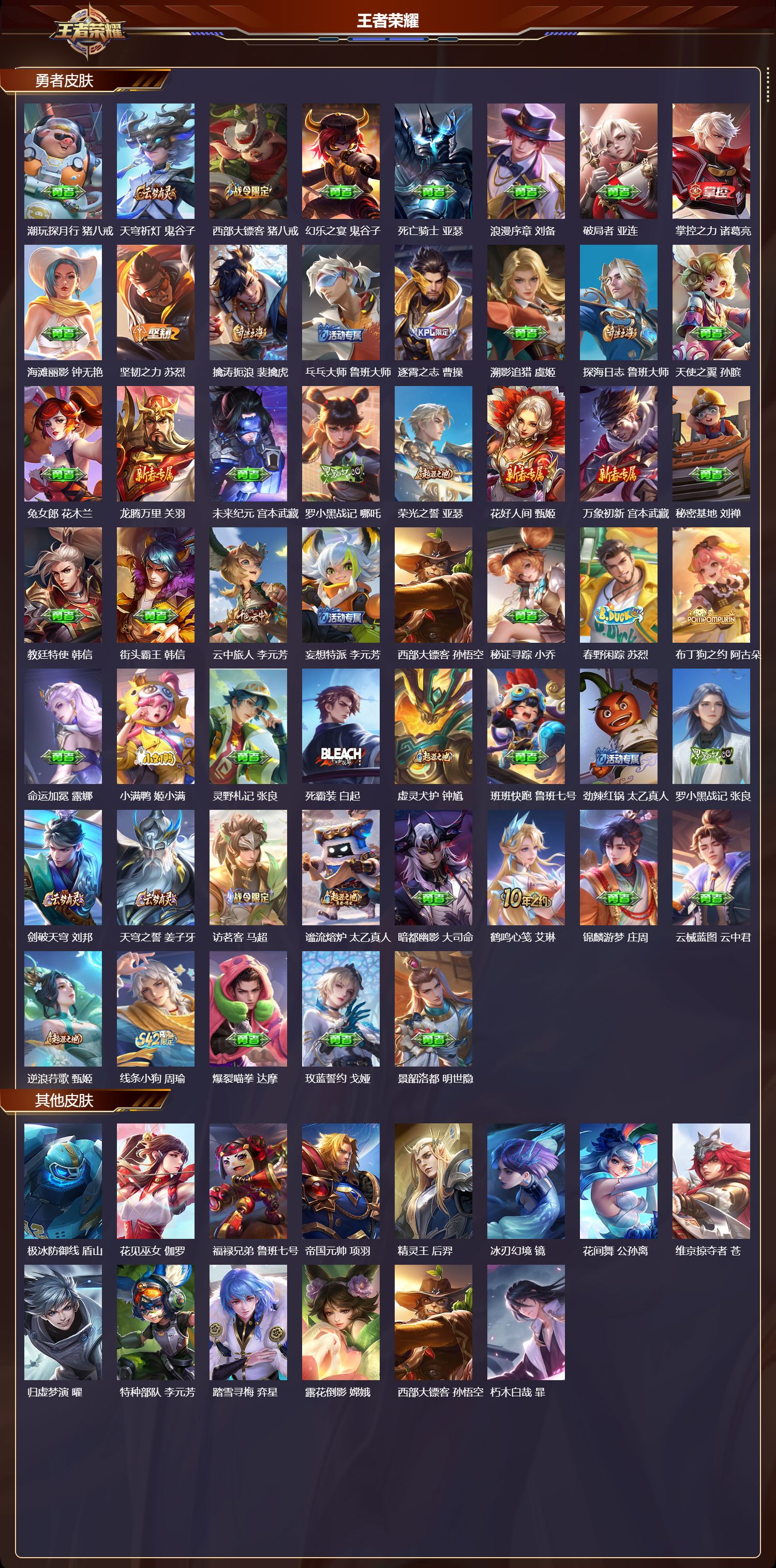 WZQM4312220王者荣耀账号详情图3