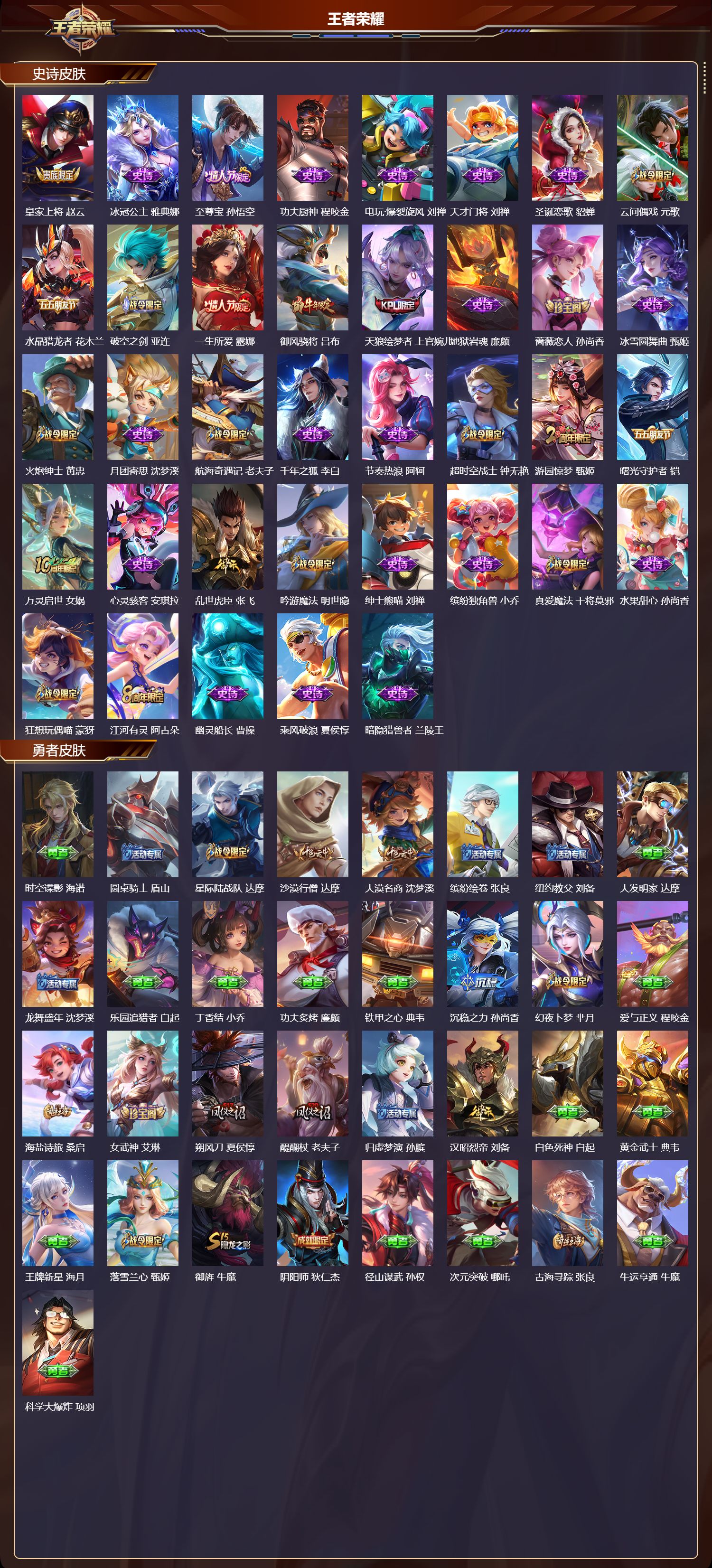 WZMK4311628王者荣耀账号详情图2