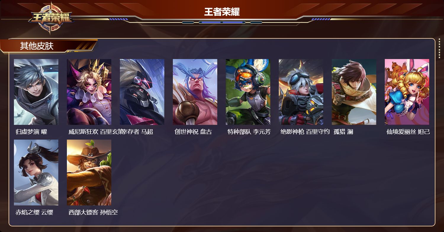 WZQM4312217王者荣耀账号详情图4