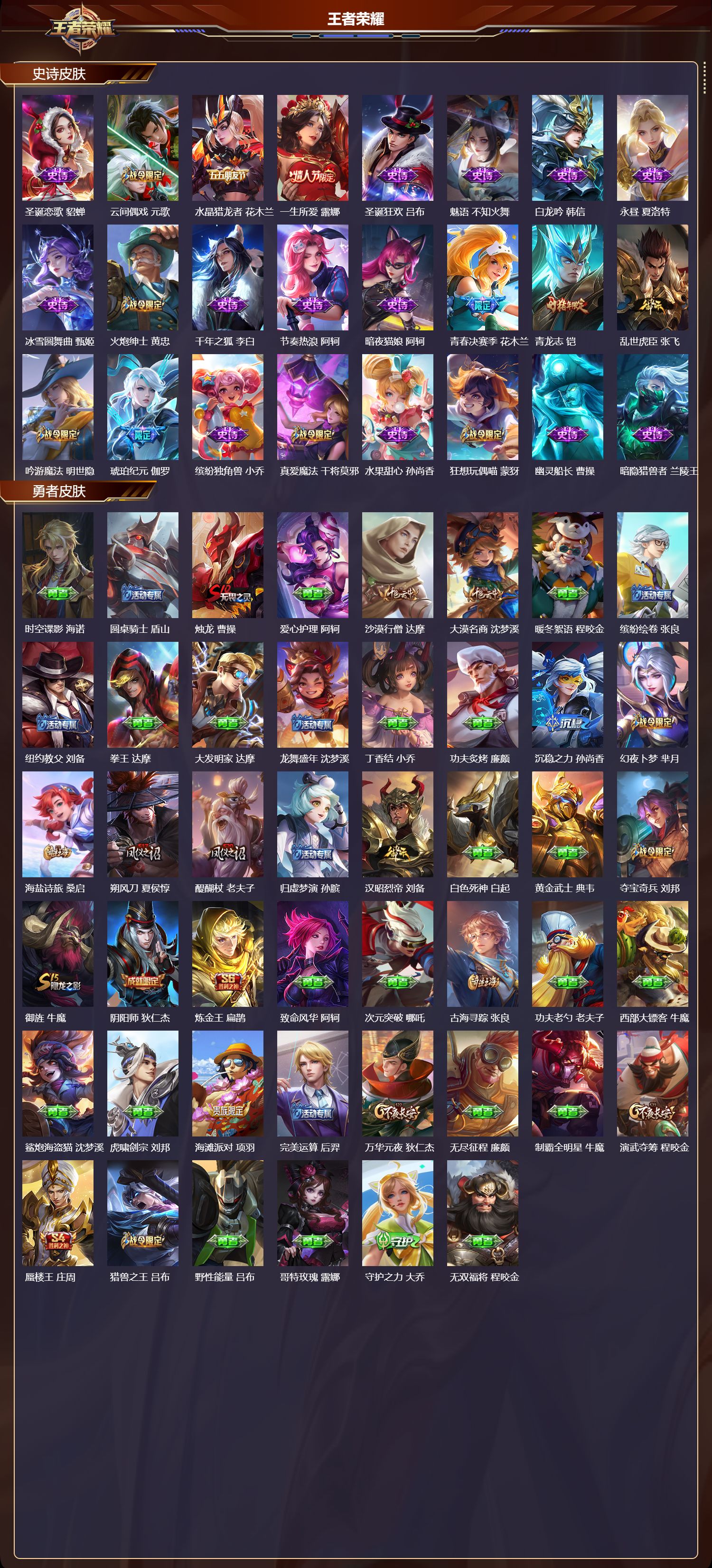 WZMK4311519王者荣耀账号详情图2