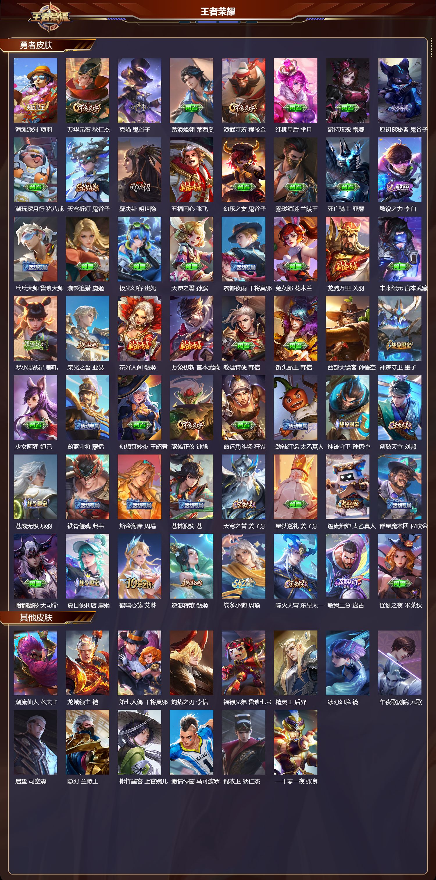 WZQM4312217王者荣耀账号详情图3