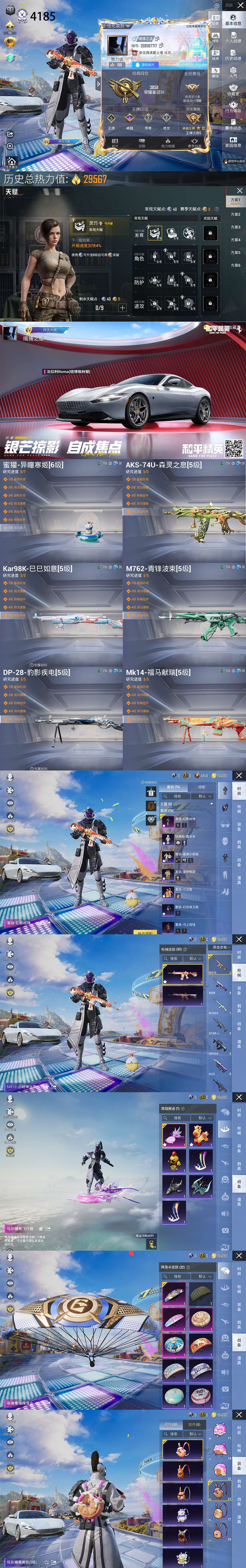 HPCMW4189779和平精英账号详情图1