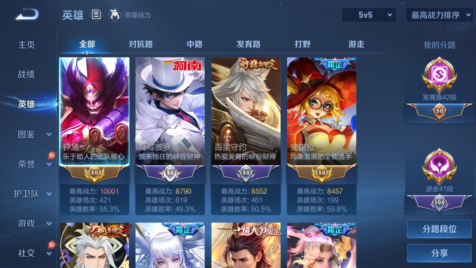 WZCMW4330335王者荣耀账号详情图2