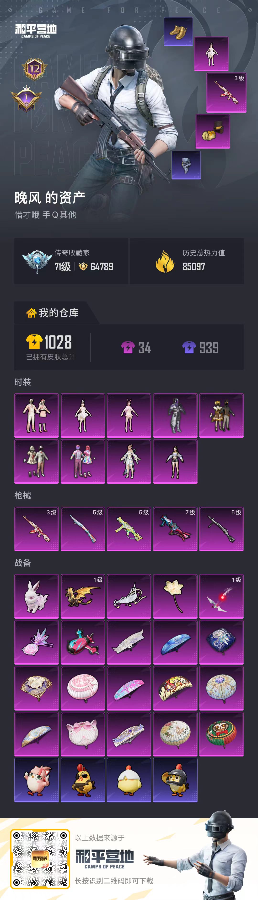 HPCMW4187471和平精英账号详情图1